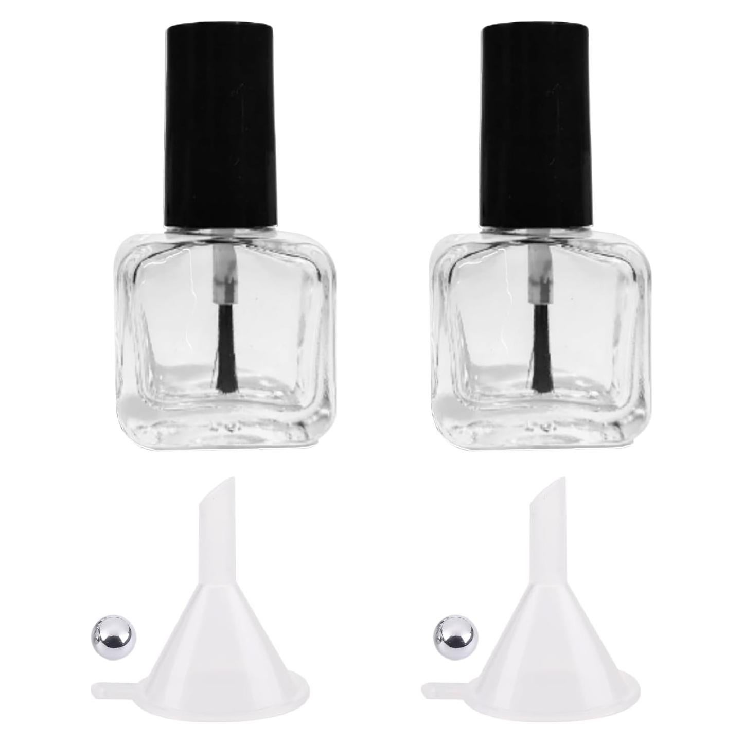 Botellas Vacías de Esmalte de Uñas NIIIYTYB 5ML 2 Piezas