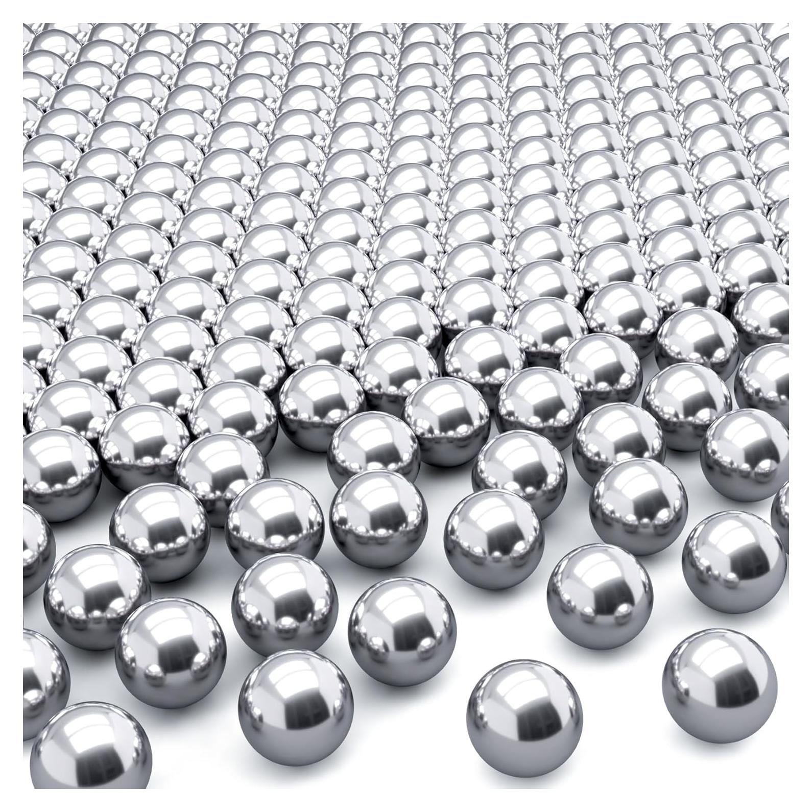 Bolas de Mezcla de Pintura PAGOW 400pcs Acero Inoxidable 3mm