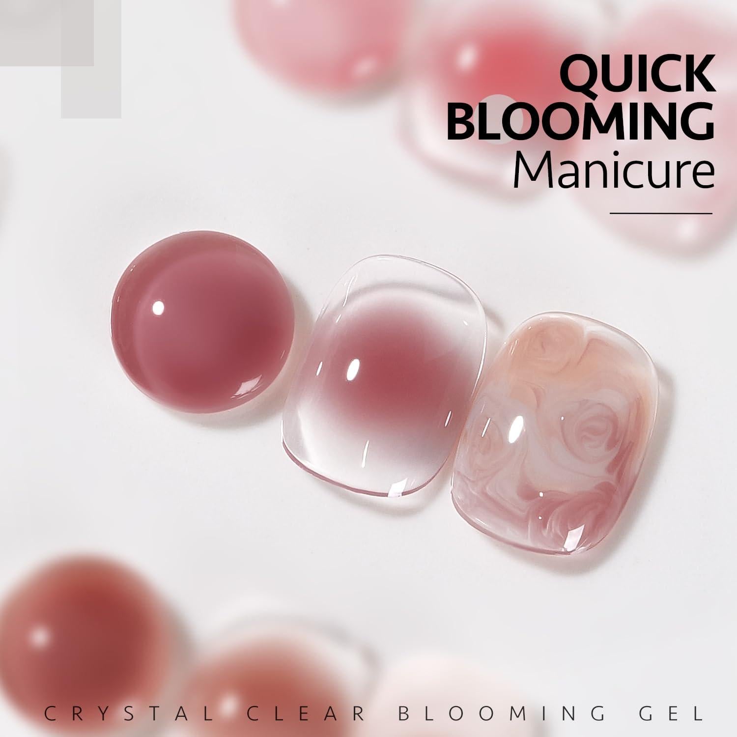 Gel de Floración GAOY 16ml Transparente para Uñas DIY