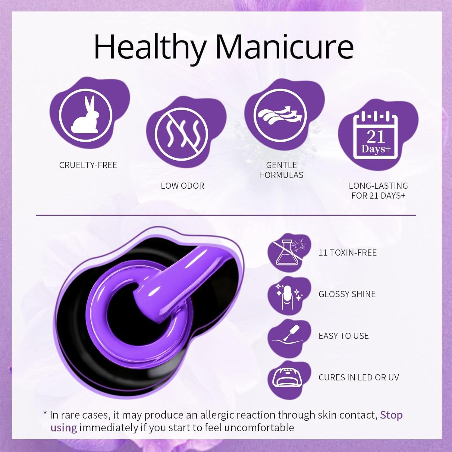 Set de Esmalte de Uñas UR SUGAR 6 Colores Cambiantes Térmicos