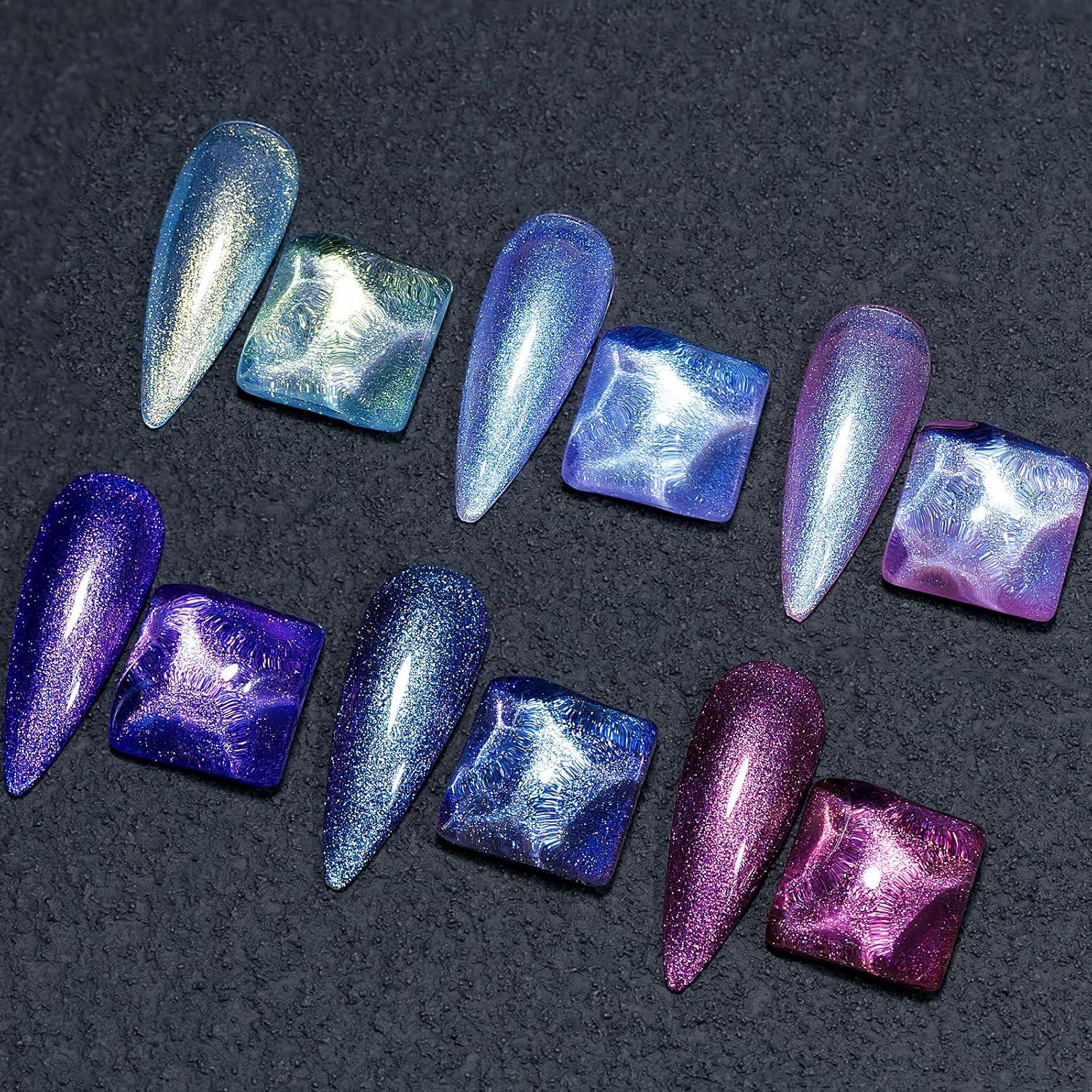 Set de Esmalte de Uñas en Gel Brillante MIZHSE - 6 Colores