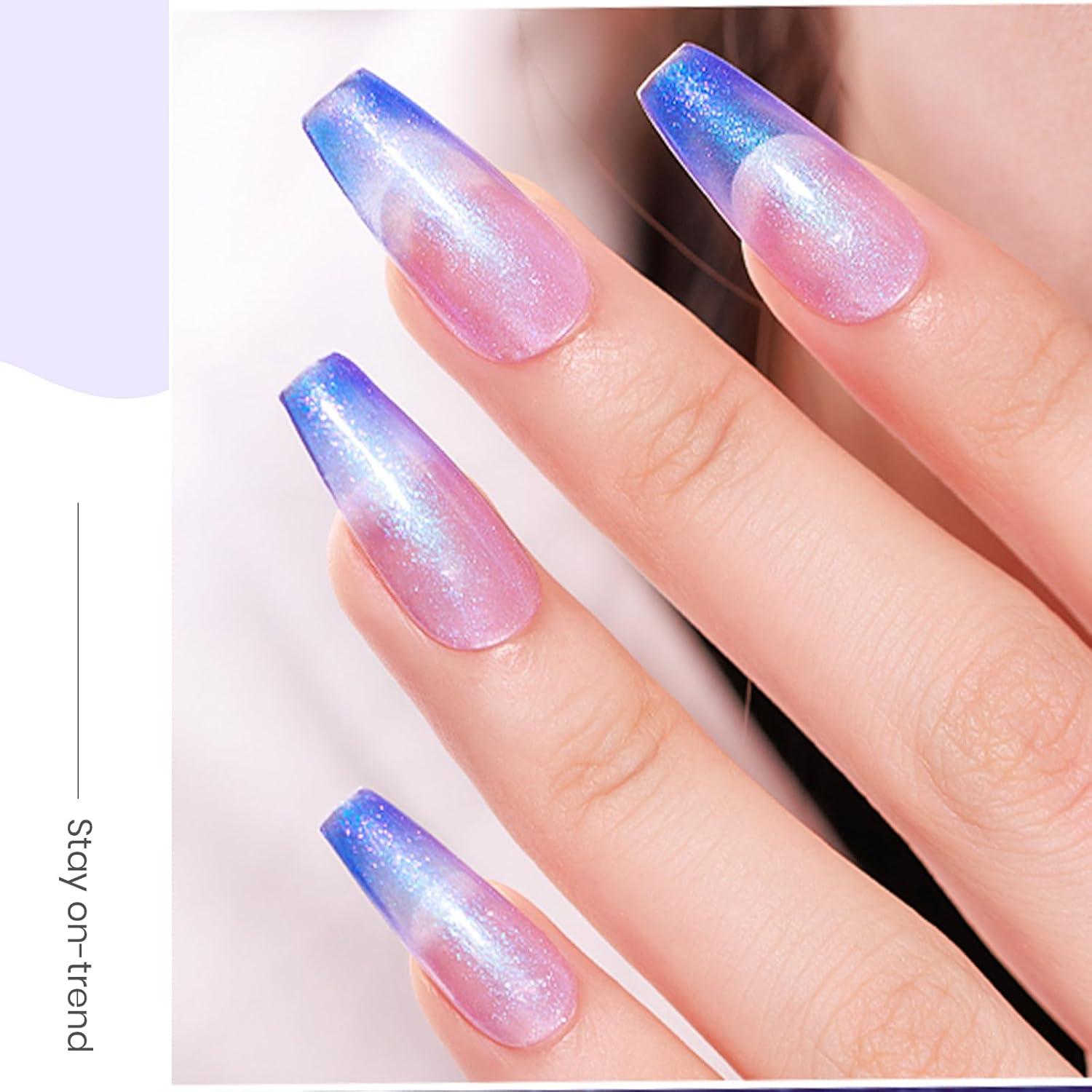 Set de Esmalte de Uñas en Gel Brillante MIZHSE - 6 Colores