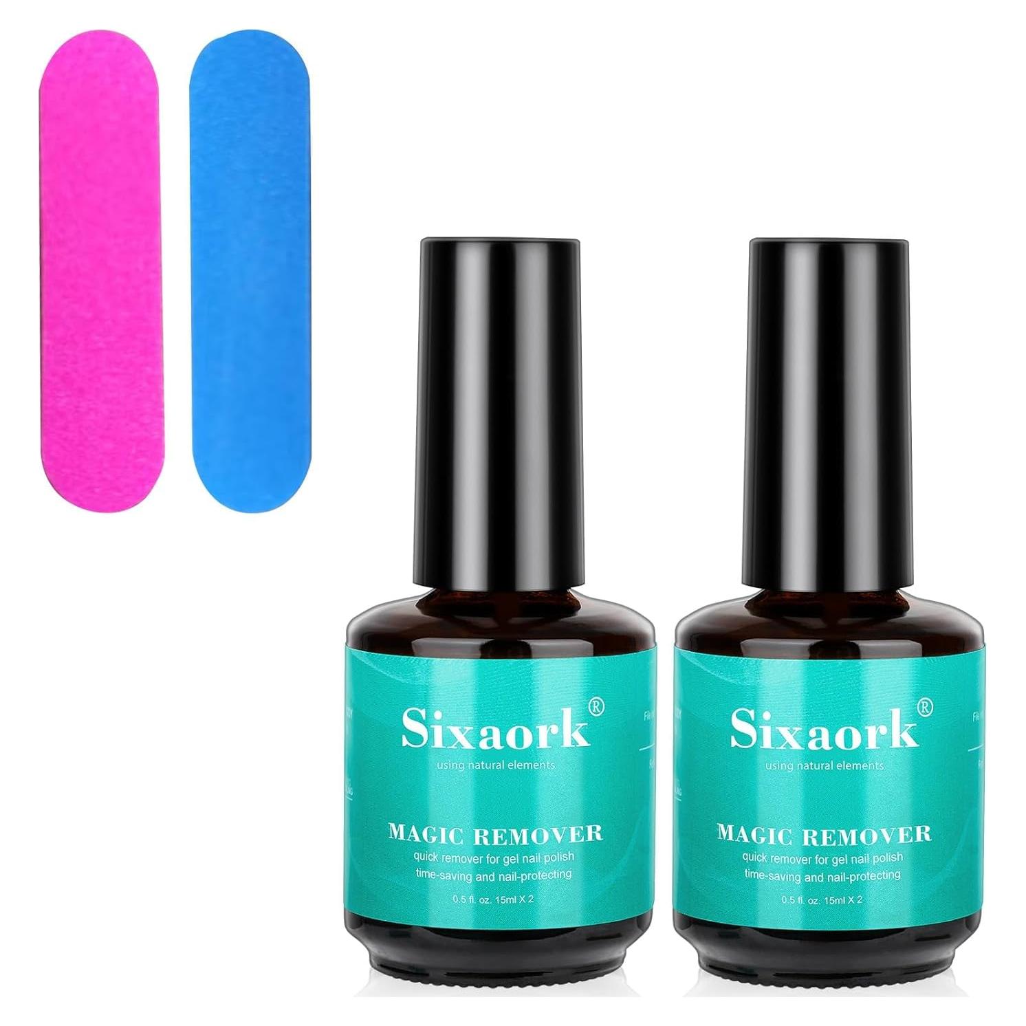 Kit Removedor de Esmalte en Gel Eyusall 2 x 15ml Rápido
