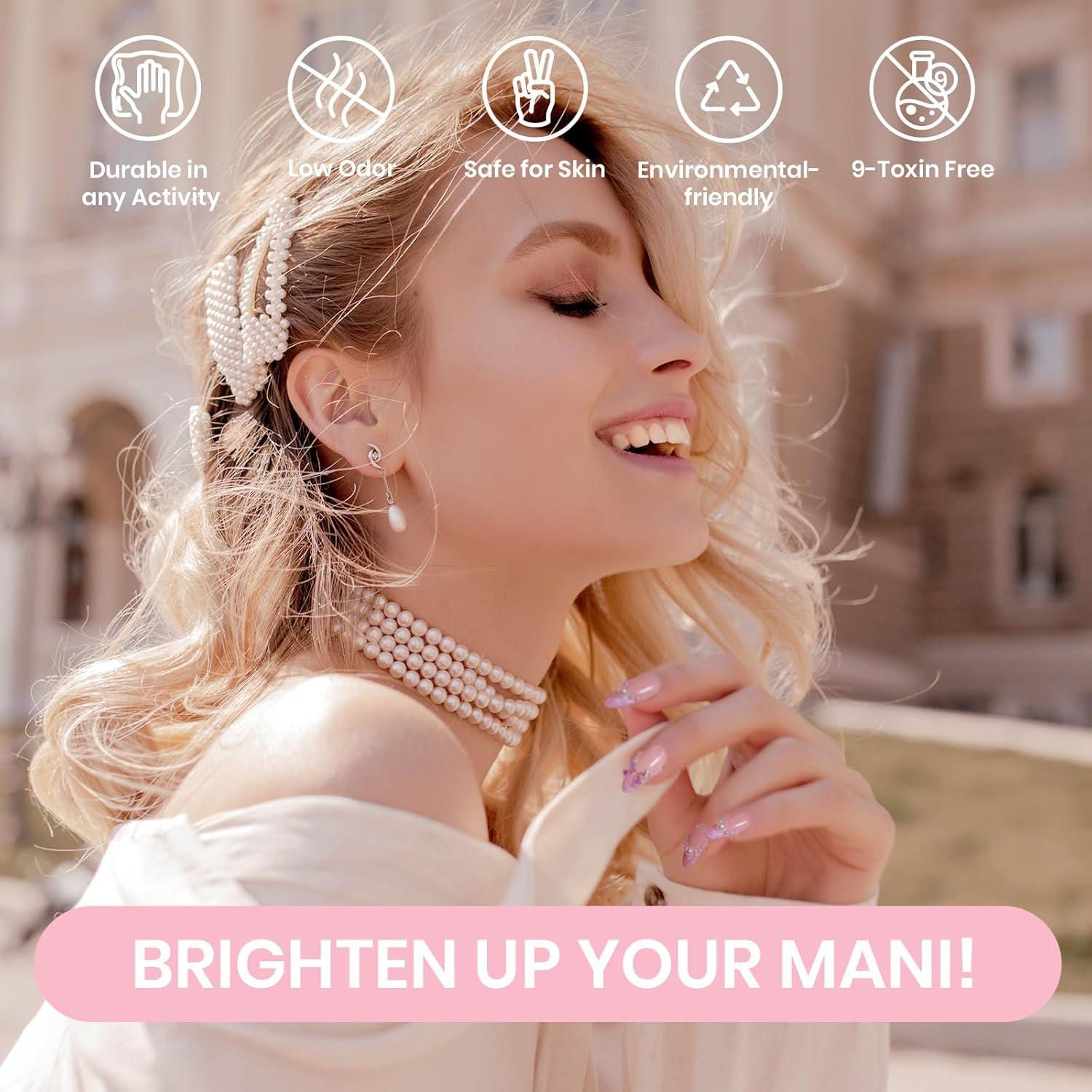 Set de Esmalte de Uñas en Gel Beetles 6 Colores Perla 7.5ml