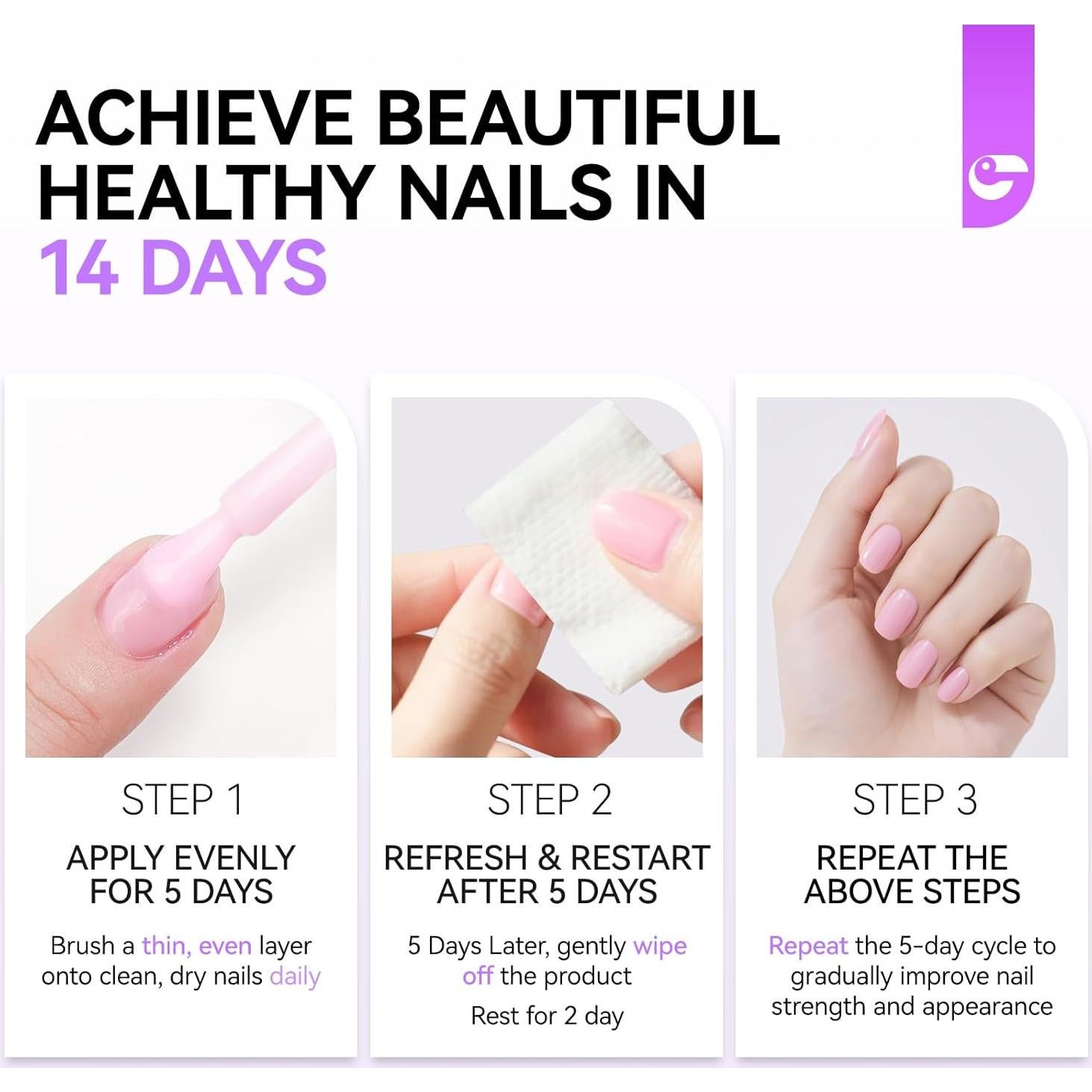 Endurecedor de Uñas Gelike 6 en 1 Natural Extra Fuerte 40g