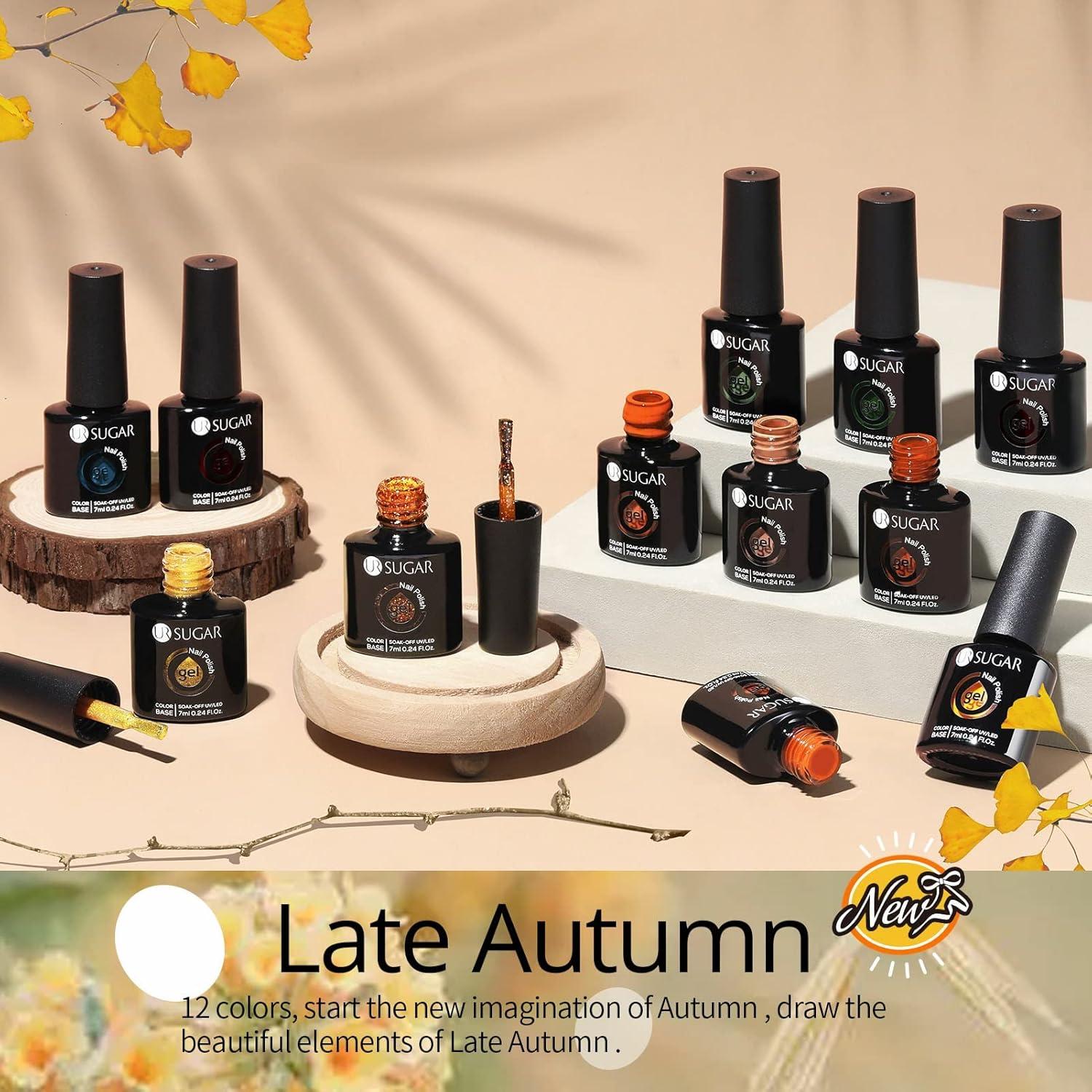 Set de Esmalte de Uñas en Gel UR SUGAR - 12 Colores Otoño