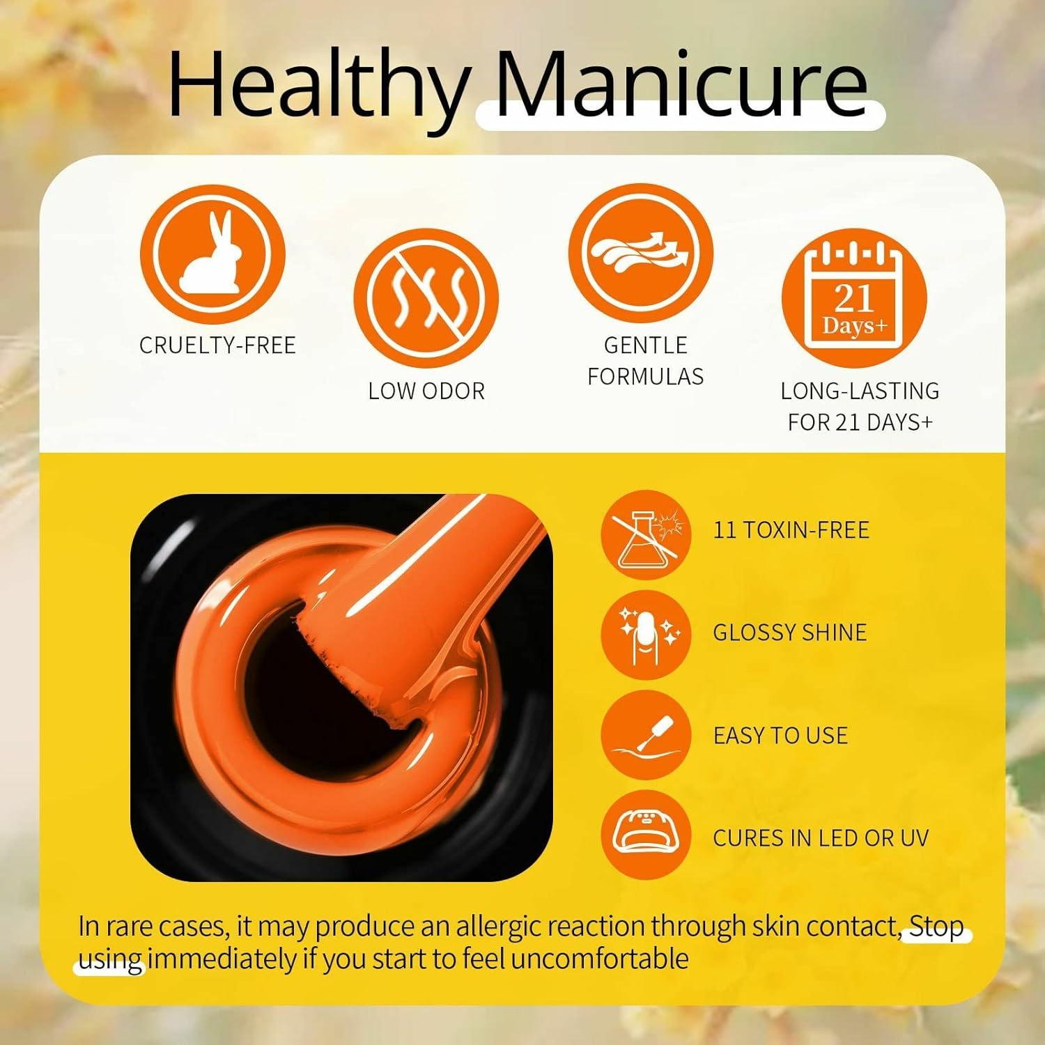 Set de Esmalte de Uñas en Gel UR SUGAR - 12 Colores Otoño