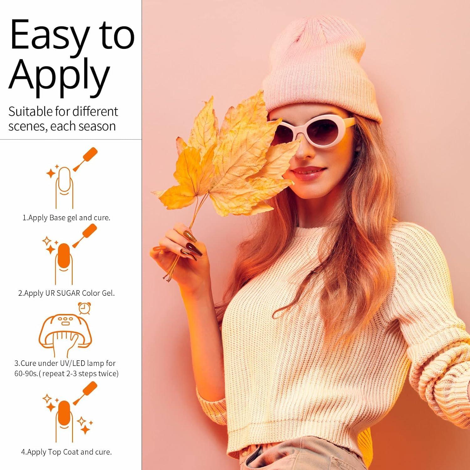 Set de Esmalte de Uñas en Gel UR SUGAR - 12 Colores Otoño