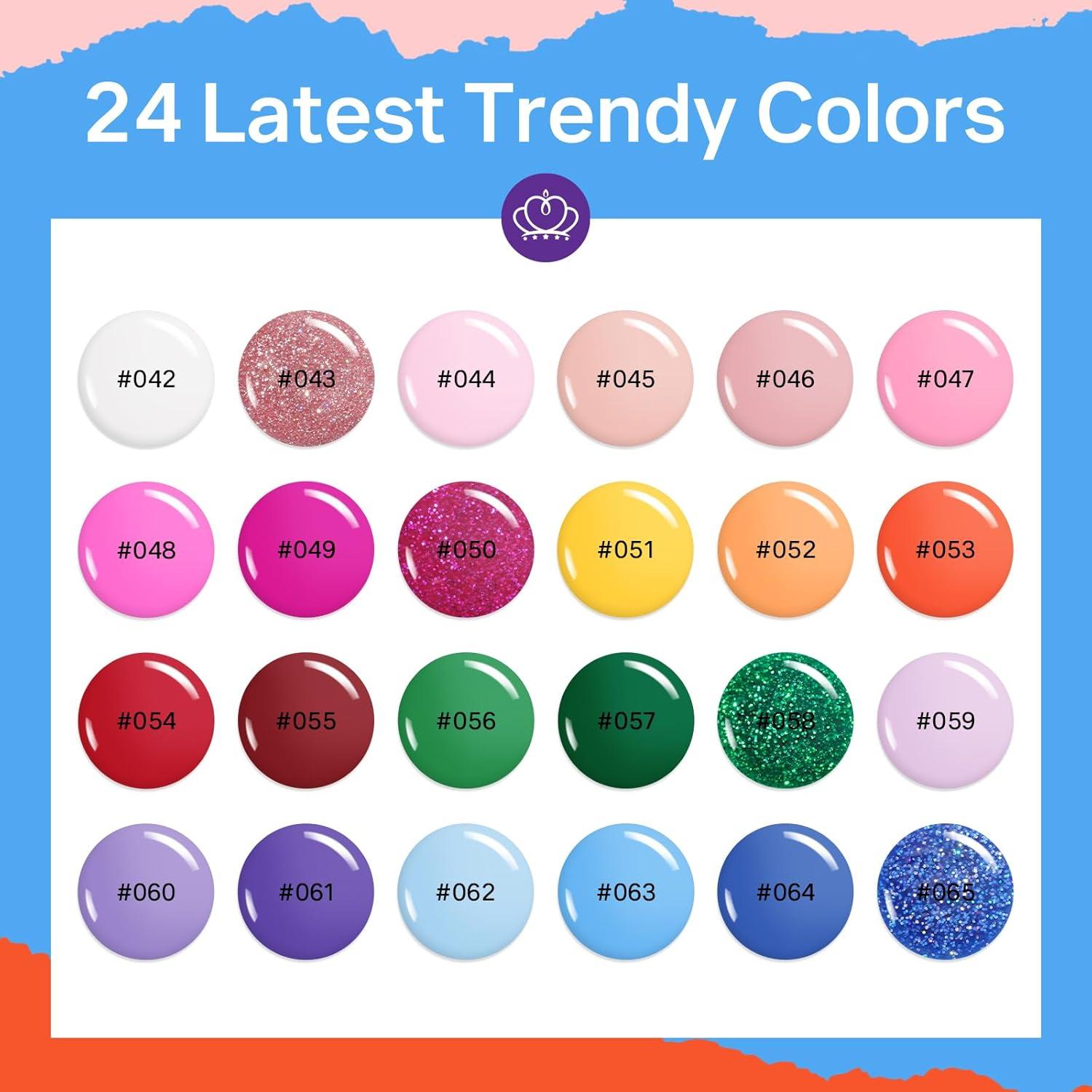 Set de Esmalte de Uñas MIZHSE 24 Colores Secado Rápido