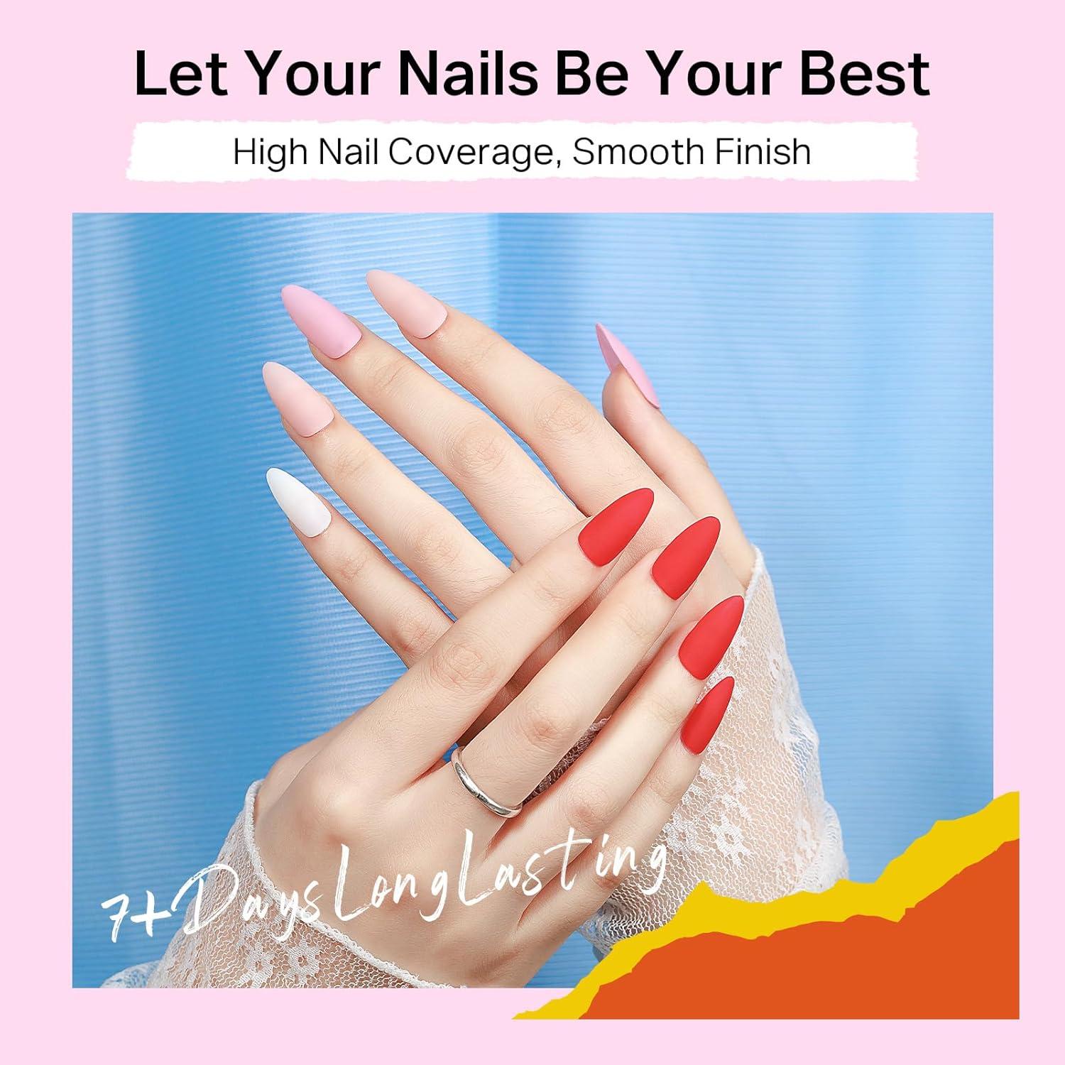 Set de Esmalte de Uñas MIZHSE 24 Colores Secado Rápido