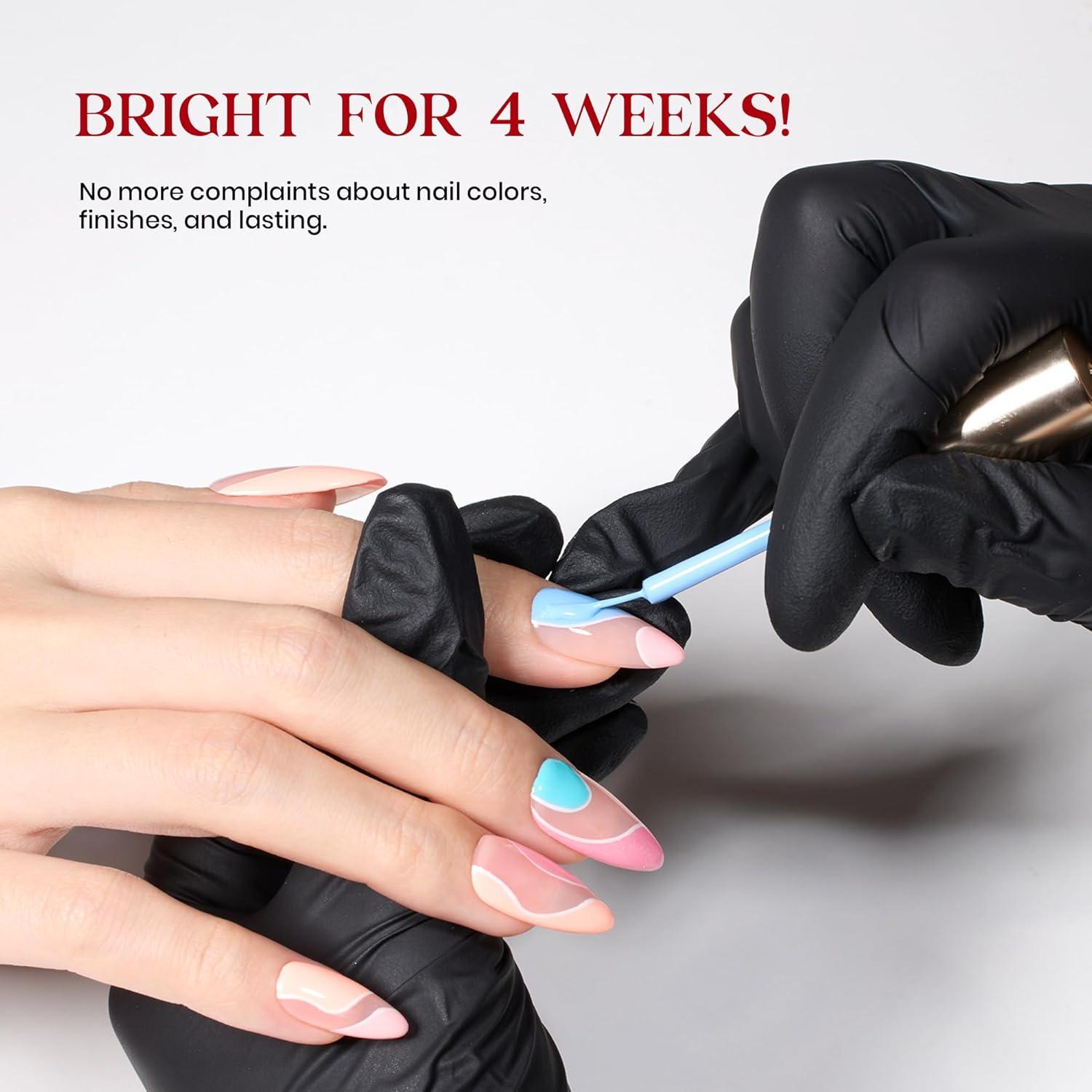 Set de Esmalte de Uñas Gel Liner 50 Colores Beetles