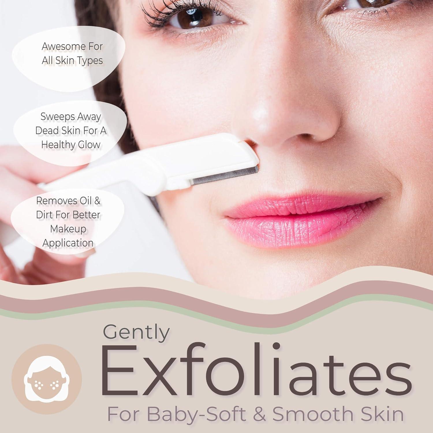 Kit de Dermaplaning Jasclair - 9 Herramientas para Afeitado Facial