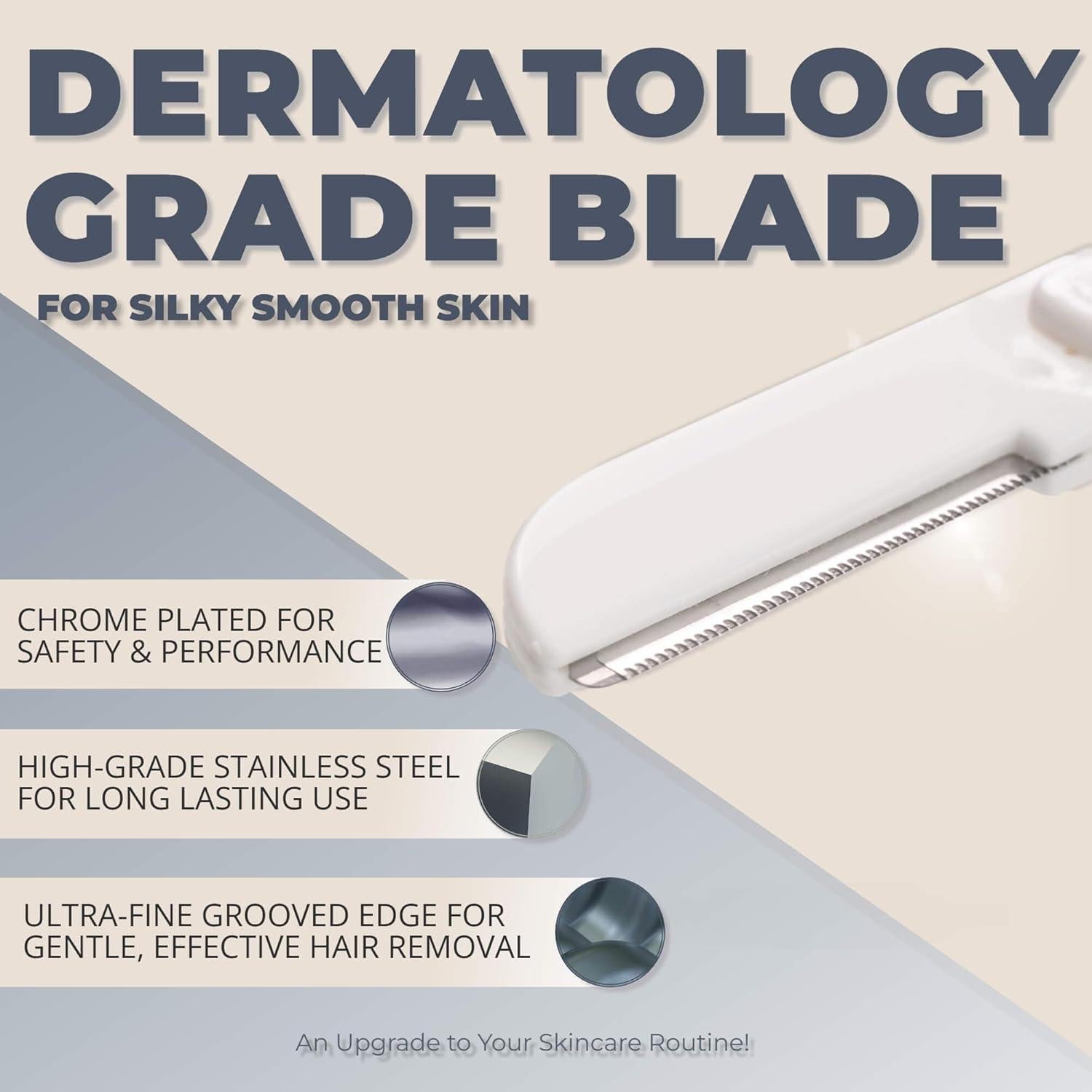 Kit de Dermaplaning Jasclair - 9 Herramientas para Afeitado Facial