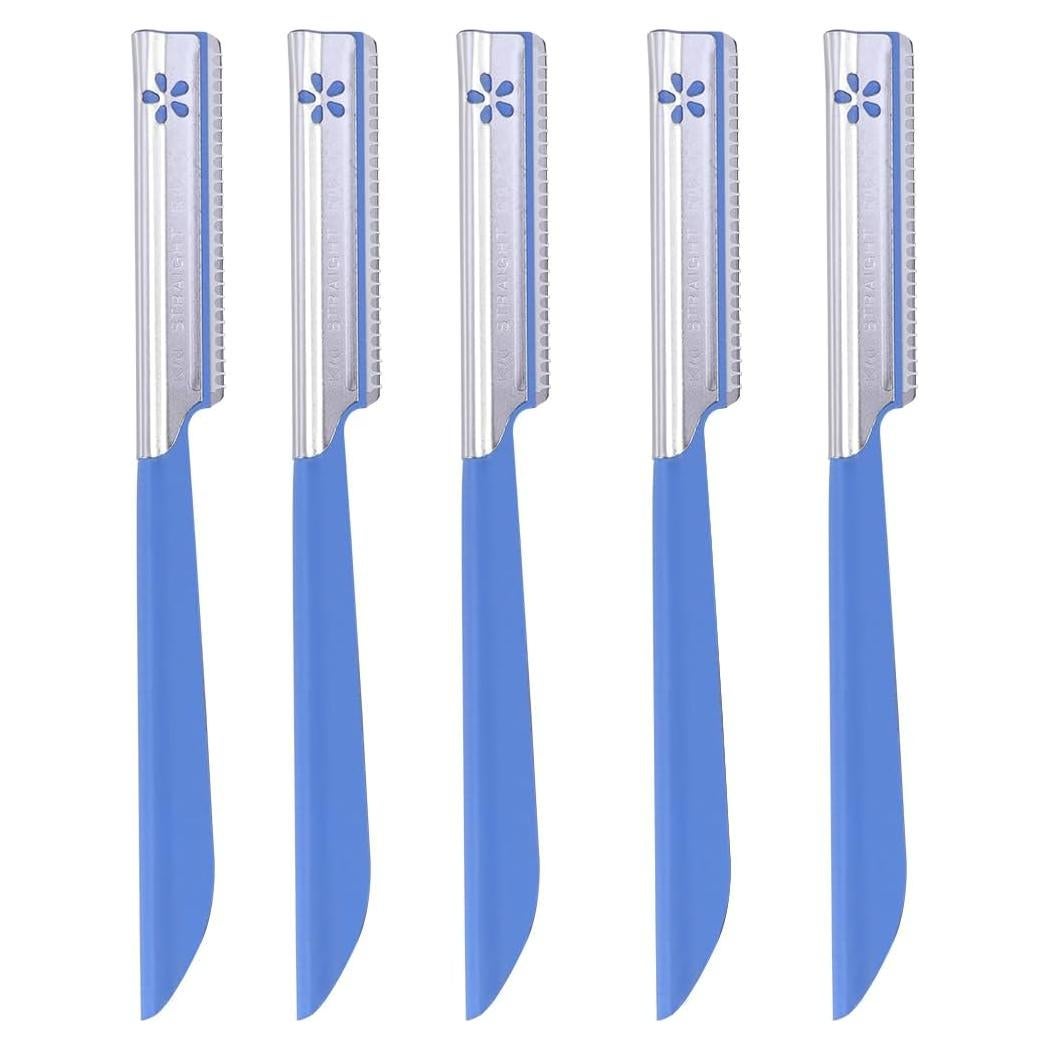 Set de 5 Corta Ceja Tinksky Azul - Acero Inoxidable