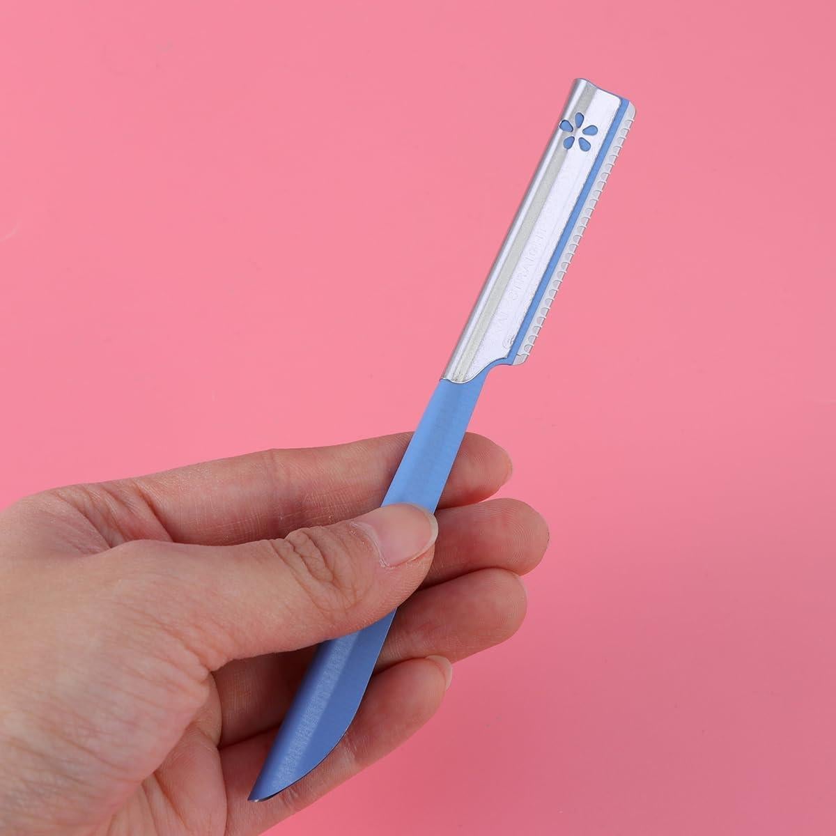 Set de 5 Corta Ceja Tinksky Azul - Acero Inoxidable