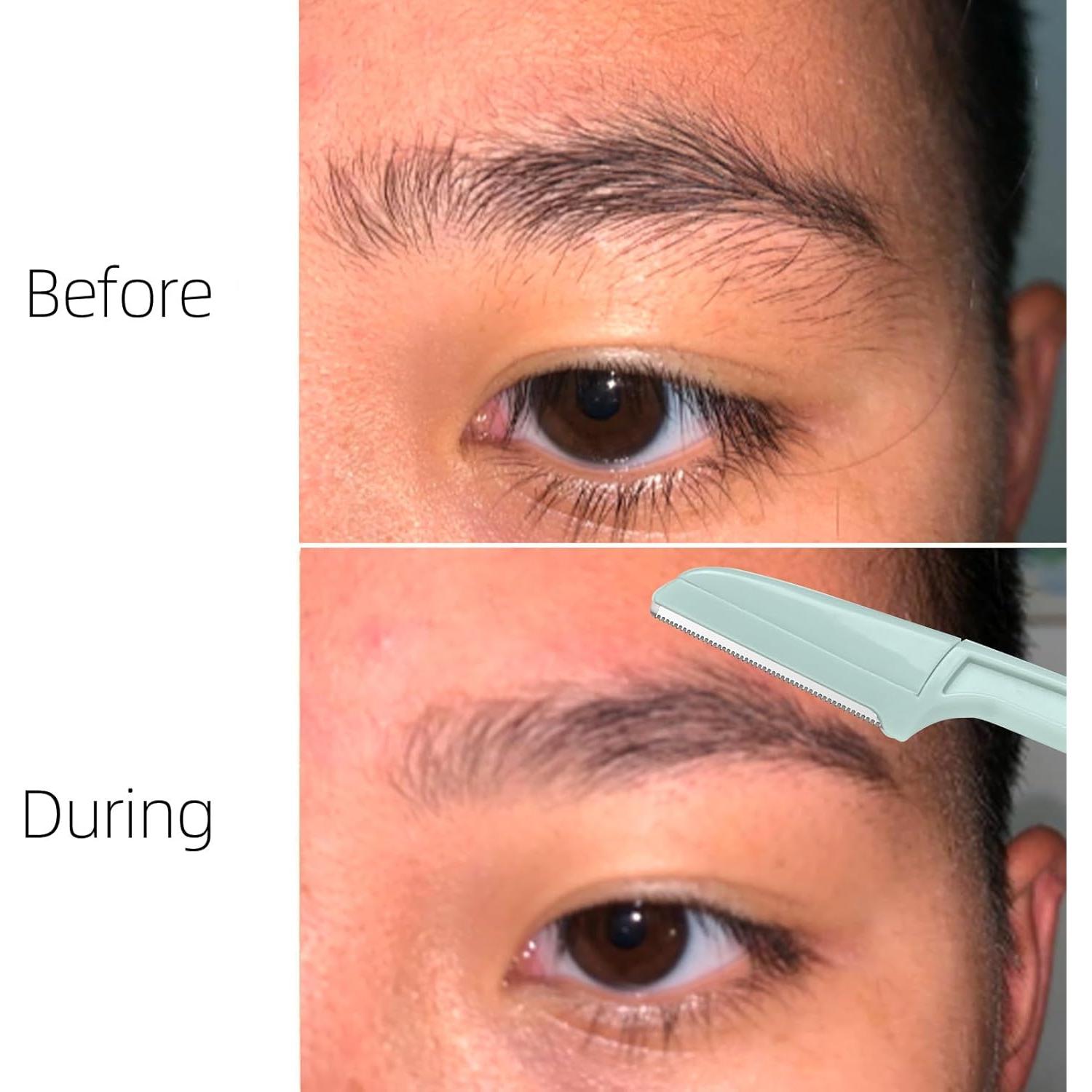 Rasuradora Dermaplane Bedace para Mujeres - 6 Piezas, Facial y Cejas