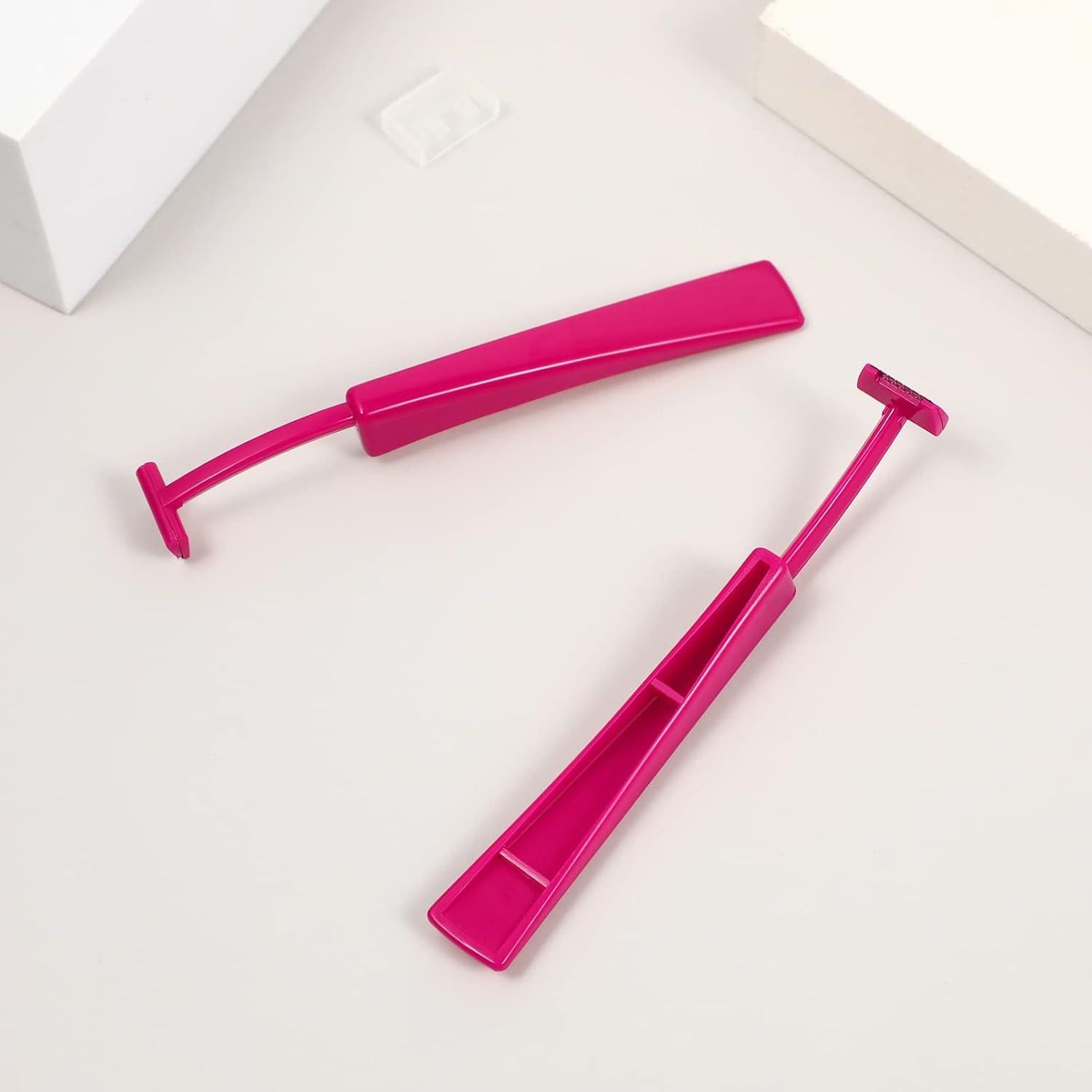 6 Cuchillas de Acero Inoxidable Beavorty para Cejas y Vello Facial