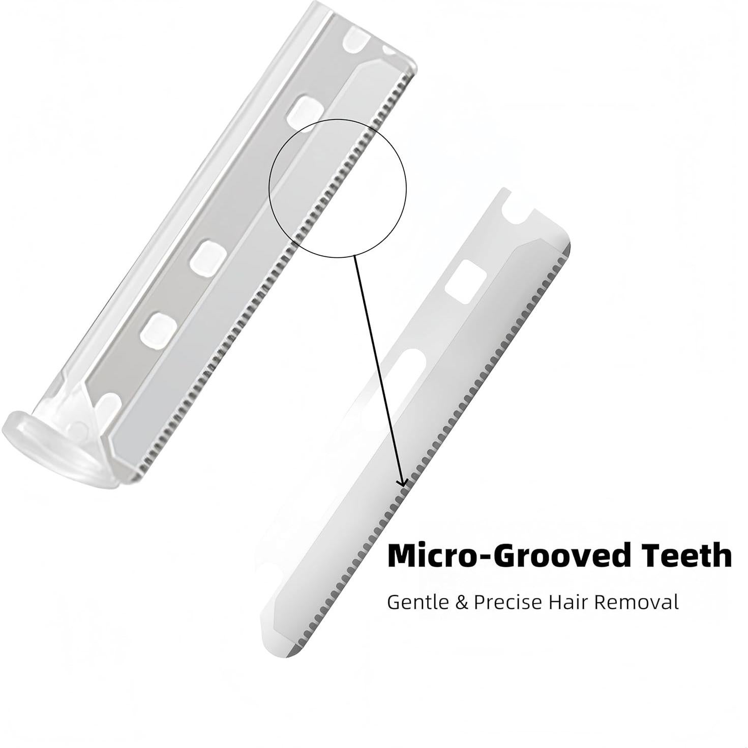 20 Cuchillas de Cejas LuottsCare para Dermaplaning Mujeres