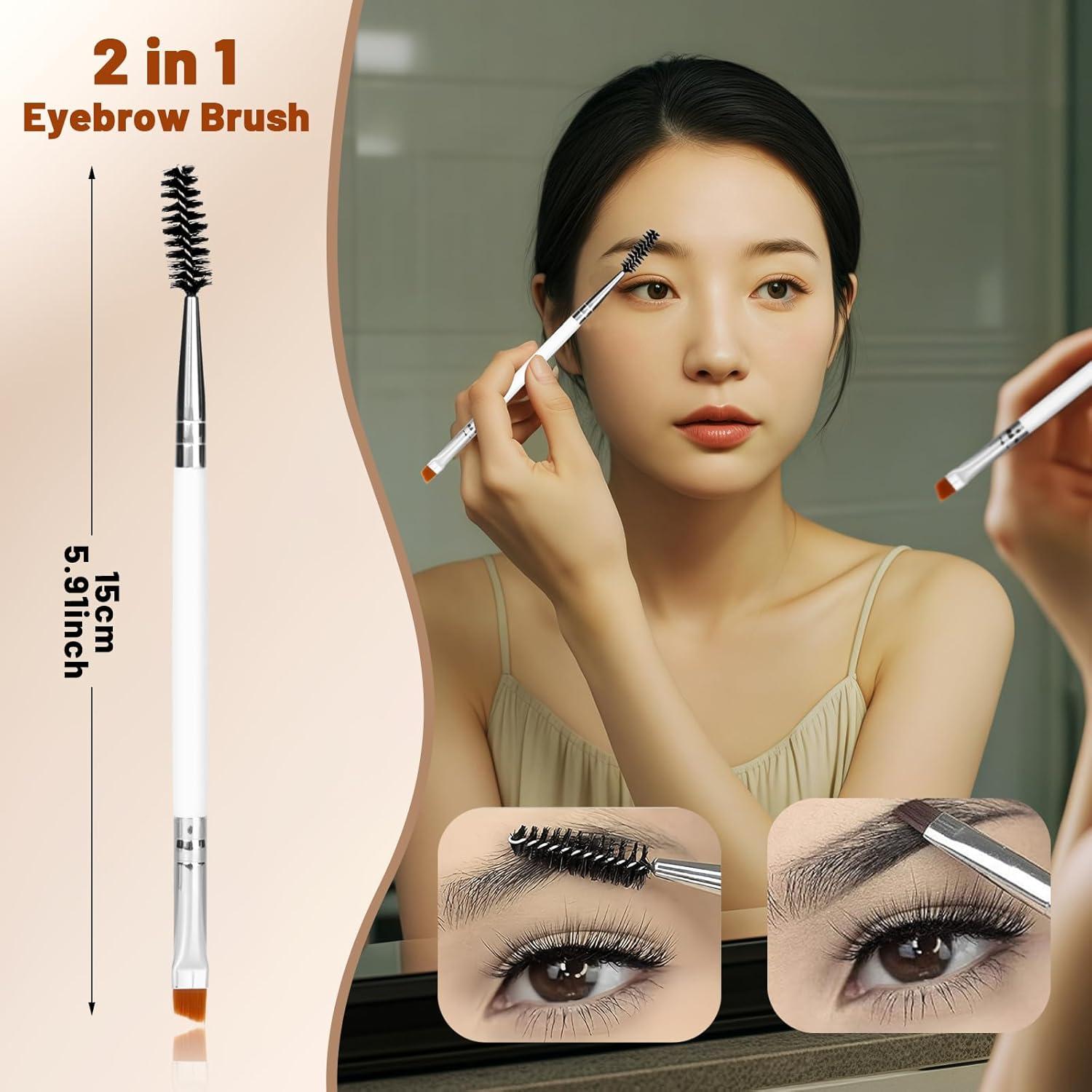 Rasuradora de Cejas LuottsCare con 10 Cuchillas y Funda