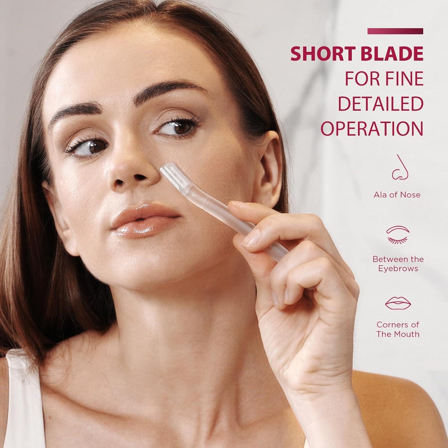 Rasuradora Dermaplane RAYCHI V3 para Mujeres - 6 Piezas