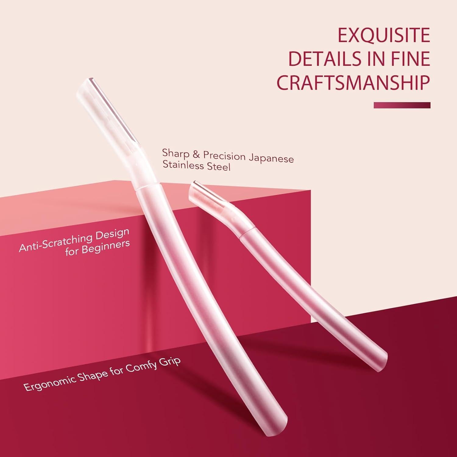 Rasuradora Dermaplane RAYCHI V3 para Mujeres - 6 Piezas