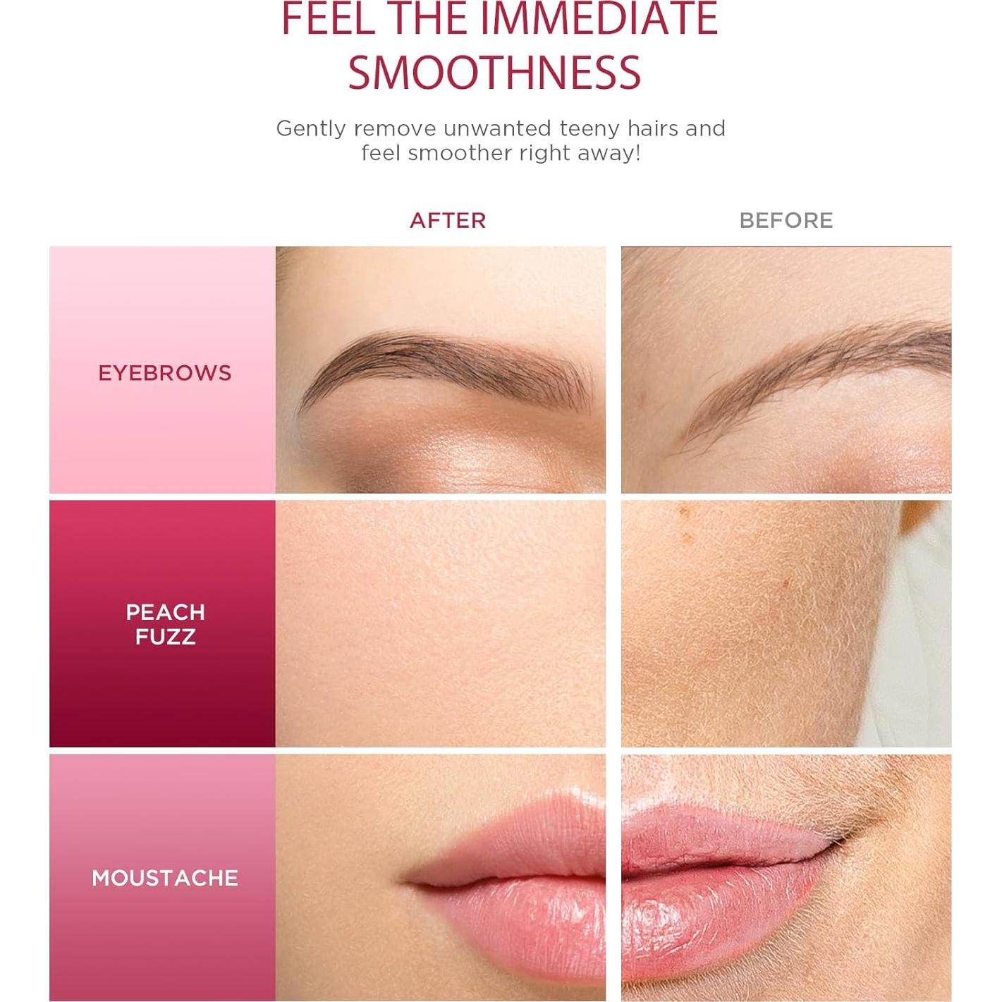 Rasuradora Dermaplane RAYCHI V3 para Mujeres - 6 Piezas