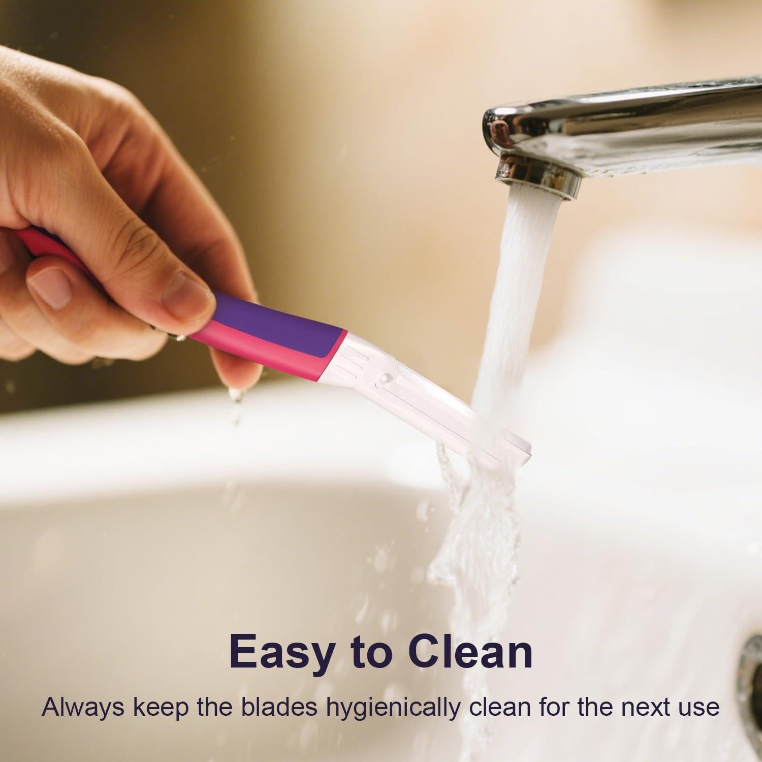 Rasuradora Dermaplane THURLADY para Mujeres - 12 Piezas Fucsia