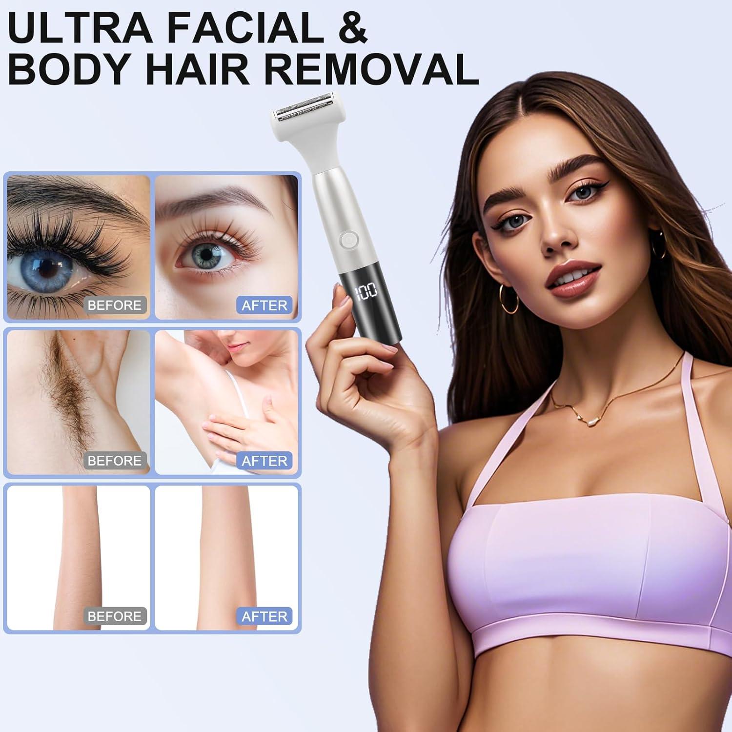 Recortadora de Bikini 5 en 1 Vnina - Afeitadora Eléctrica Recargable