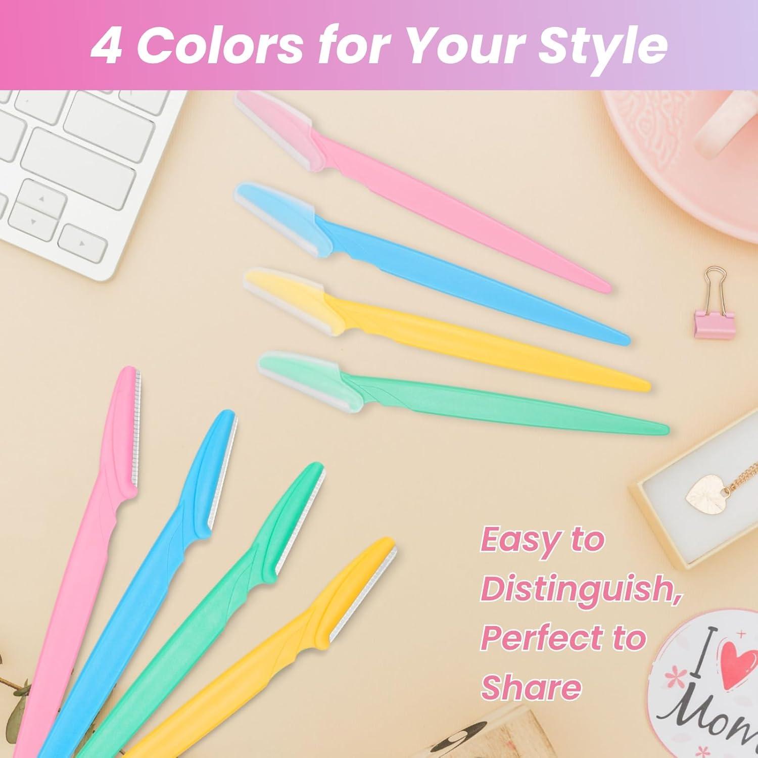 72 Cuchillas de Cejas y Facial Phafaloop - Dermaplaning Seguro