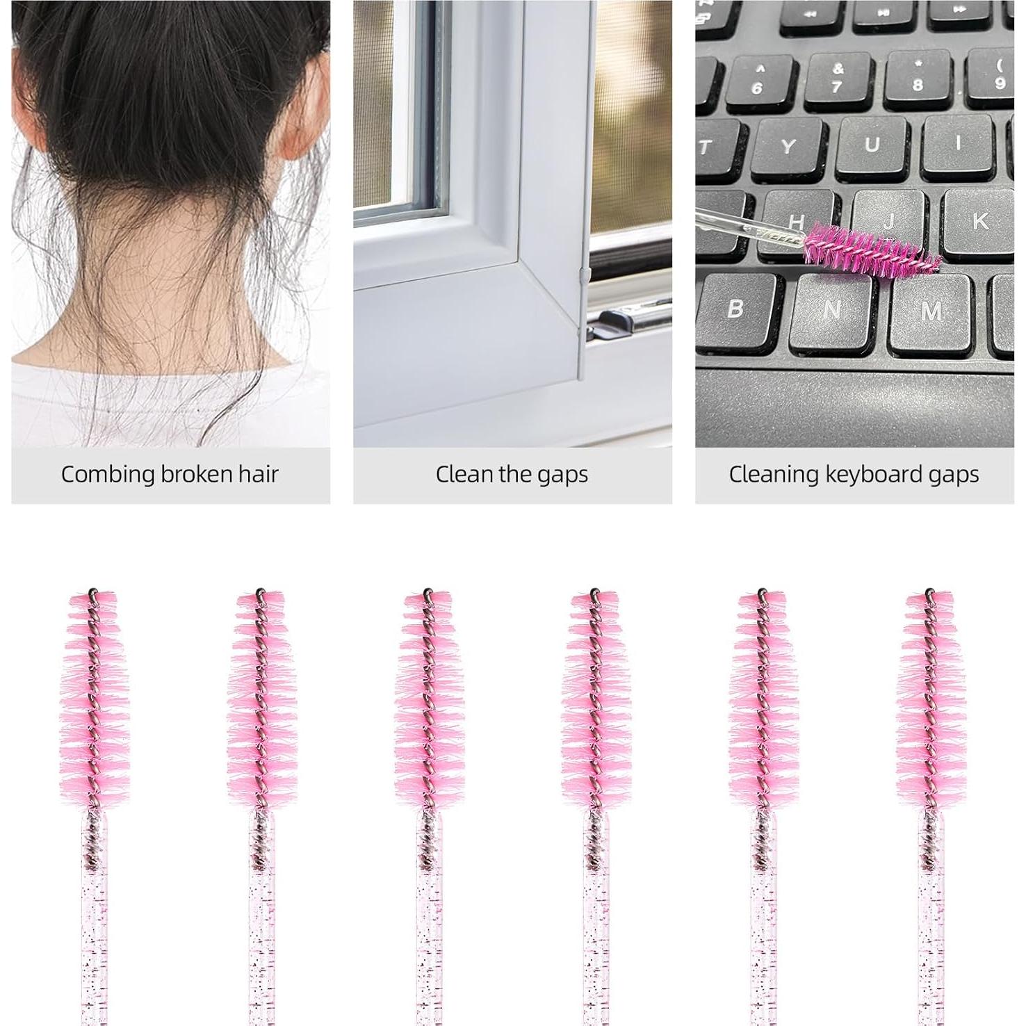 Varitas de Máscara Desechables Tbestmax 50 Pcs Rosa