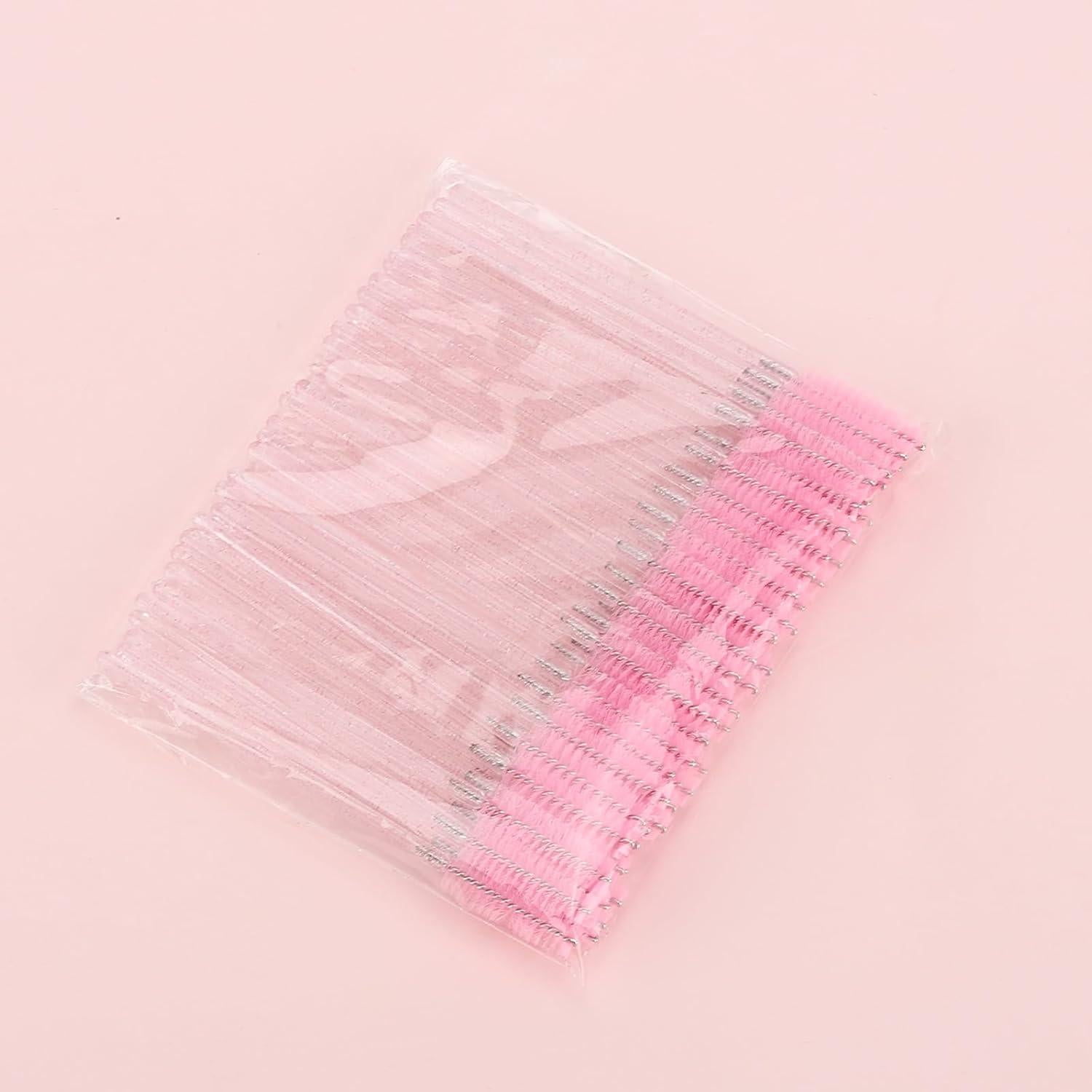 Varitas de Máscara Desechables Tbestmax 50 Pcs Rosa