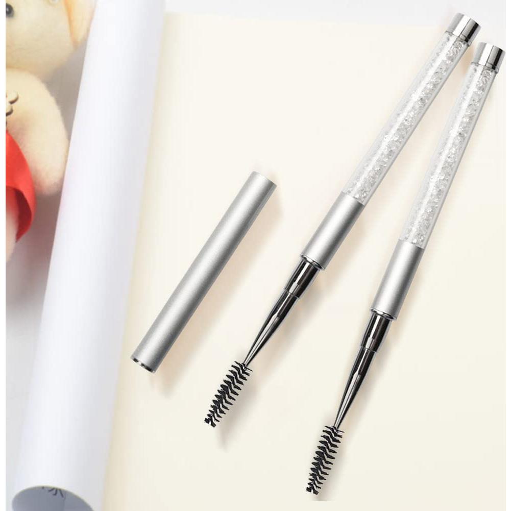 Brocha de Máscara SkyPia con Tapa - Accesorio de Maquillaje Blanco