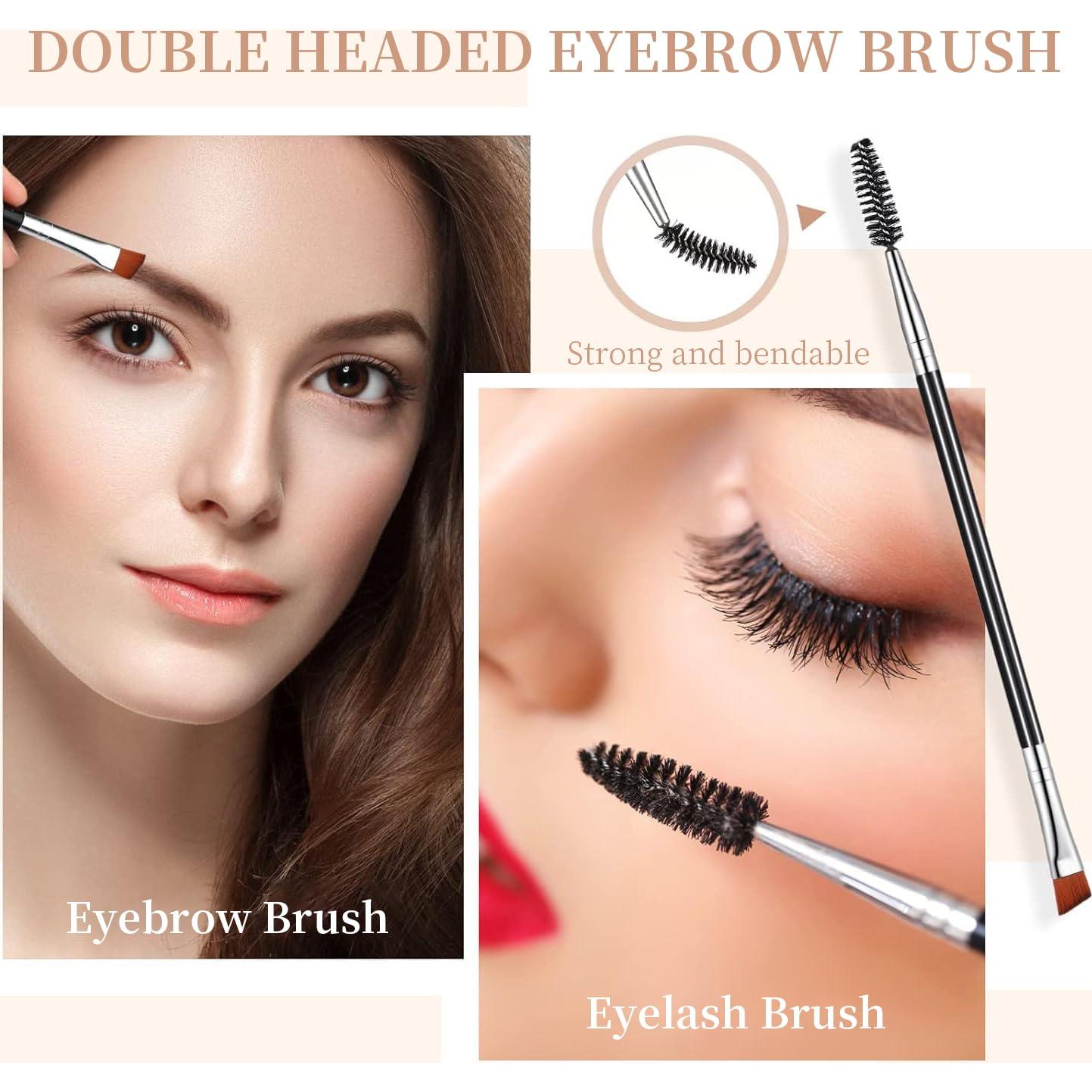 Set de 2 Cepillos de Cejas y Pestañas Qiifaiikooii