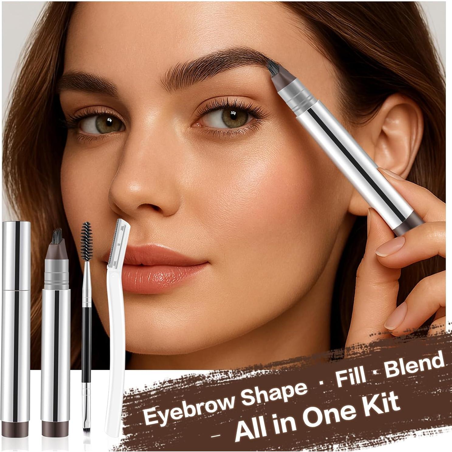 Set de 3 Lápices de Microblading SPRINGSKY para Cejas