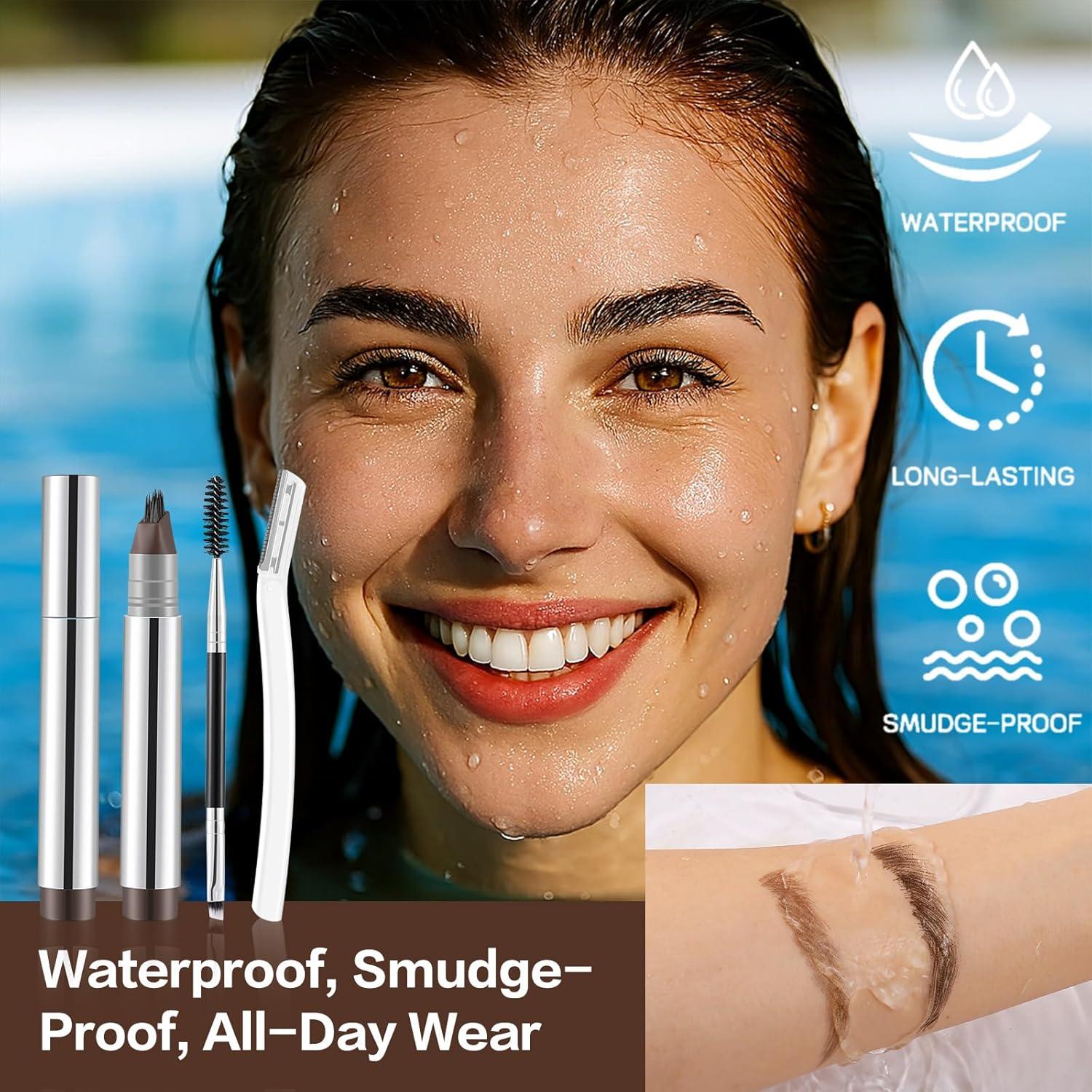 Set de 3 Lápices de Microblading SPRINGSKY para Cejas