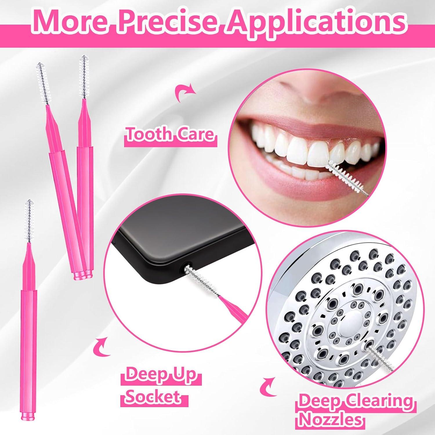 Juego de Brochas Micro para Cejas y Pestañas MAYEEN 50Pcs