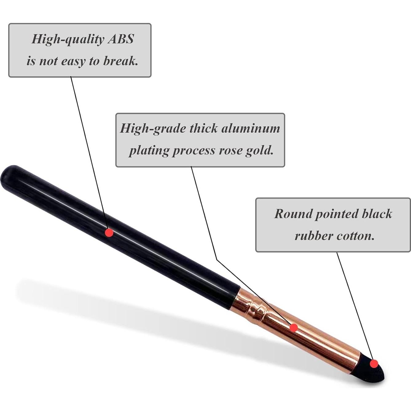 Juego de 10 Piezas de Lápiz Difuminador de Eyeliner UorPoto