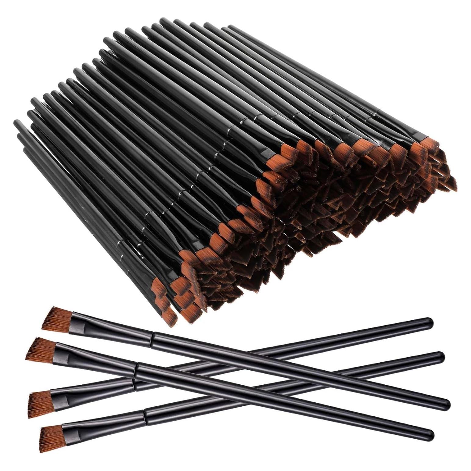 200 Cepillos Desechables para Cejas Meyeyaia 10 cm Nylon