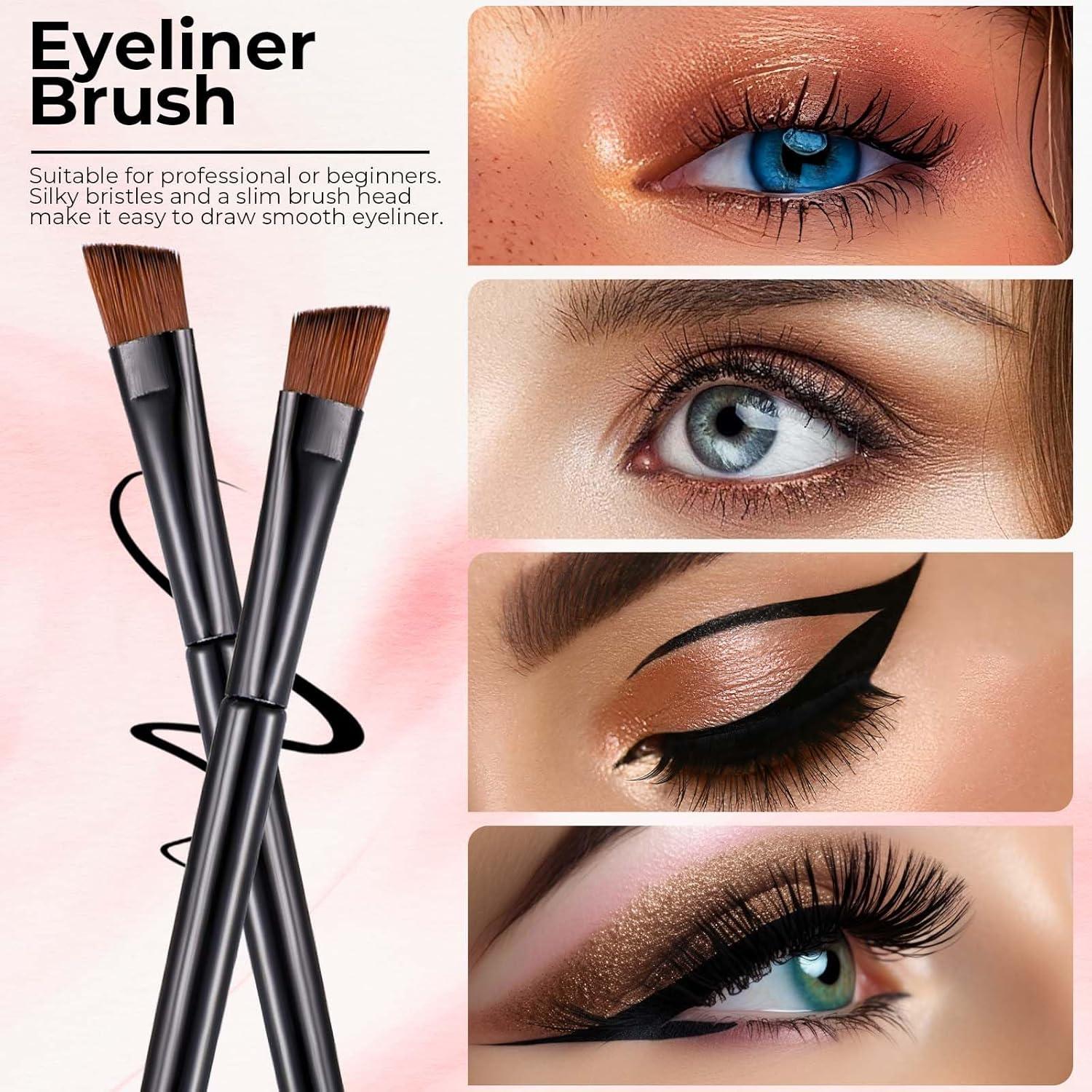 200 Cepillos Desechables para Cejas Meyeyaia 10 cm Nylon