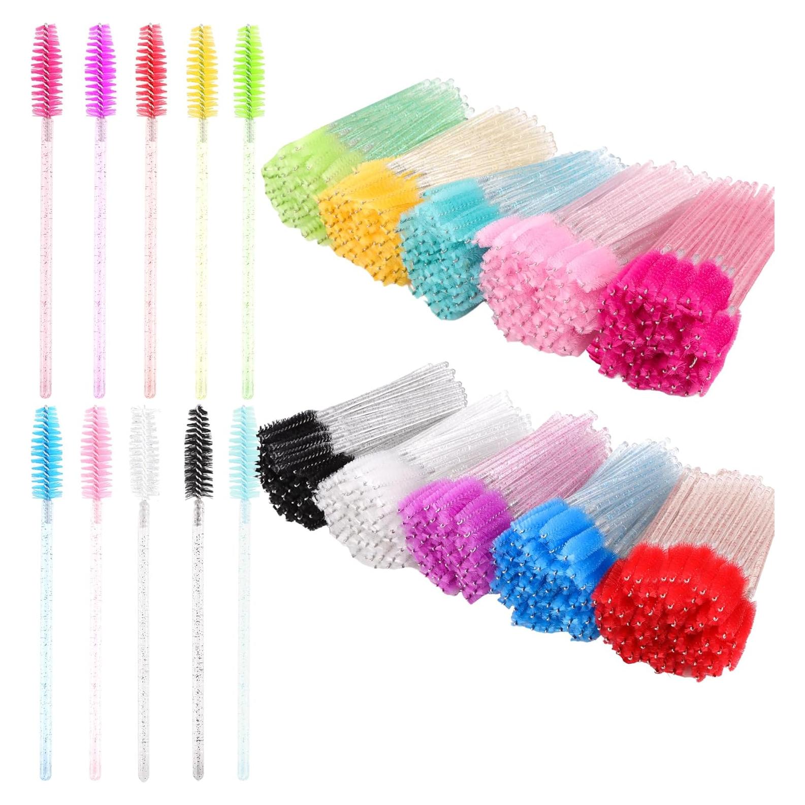 500 Cepillos Desechables para Cejas y Pestañas Exacoo