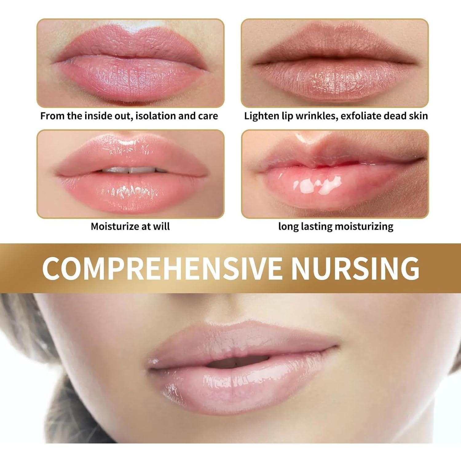 Turmeric Lip Scrub for Dark Lips, Moisturizing Lip Blam for Smokers, Exfoliating Lip Blam, Dark Lips Corrector Cream, Lip Exfoliator Scrub for Lip Softening & Hydration, Fade Lip Lines