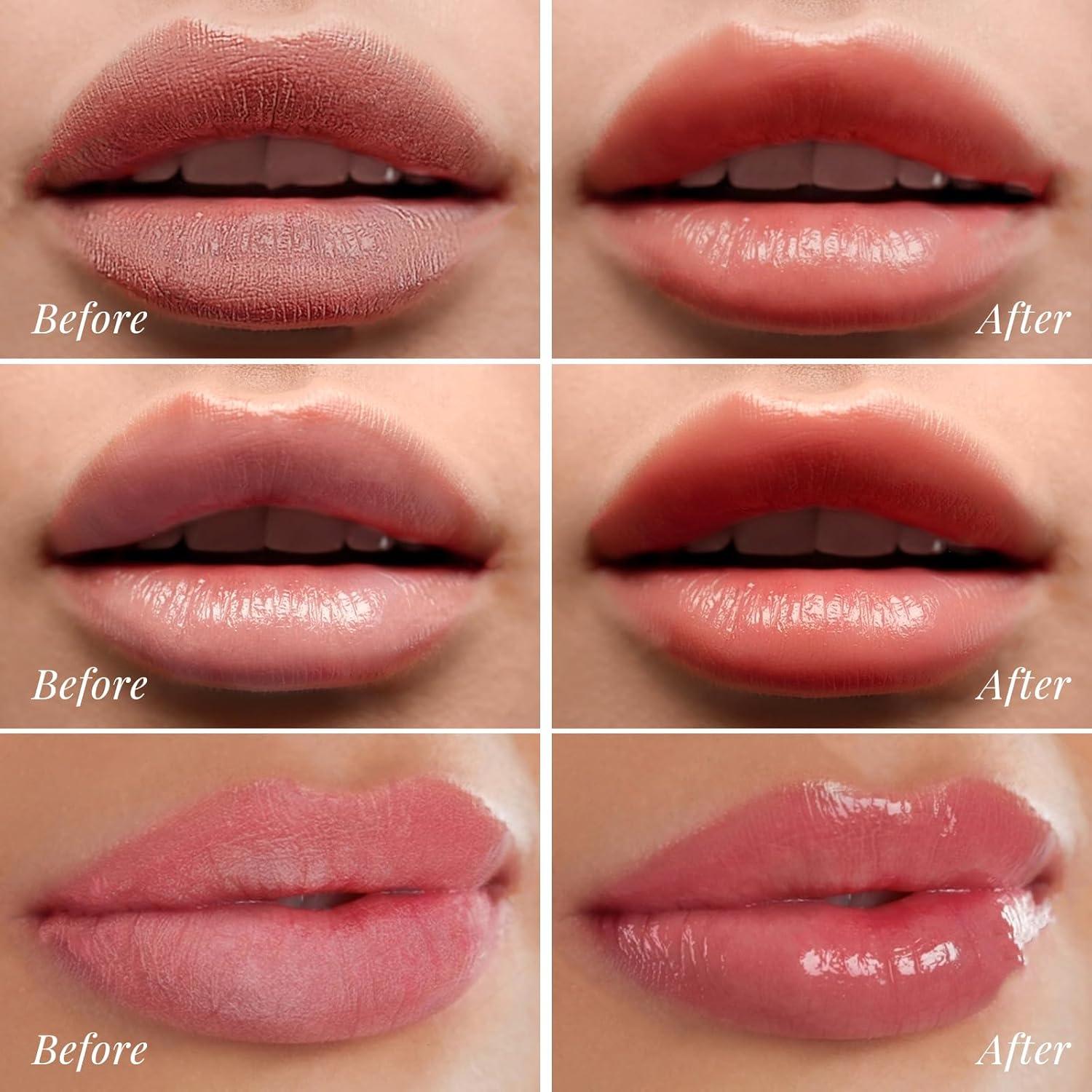 Kit de Cuidado Labial ANRCOLLECT - 4 Piezas Exfoliante y Mascarilla