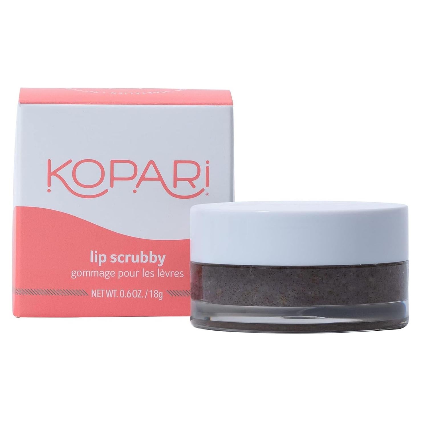 Exfoliante Labial Kopari Coconut Lip Scrubby 59g - Suaviza y Hidrata
