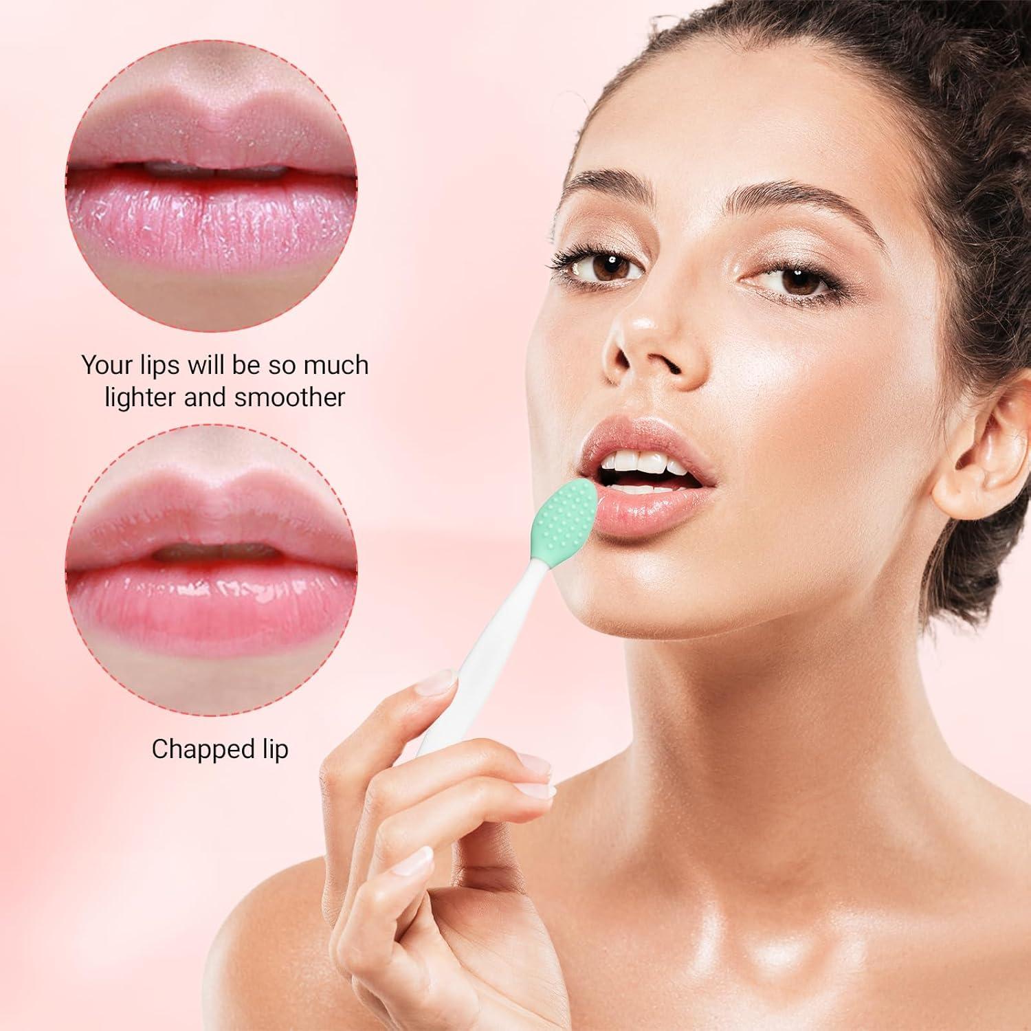 Exfoliador de Labios Mzario - 40 Piezas Silicona Suave