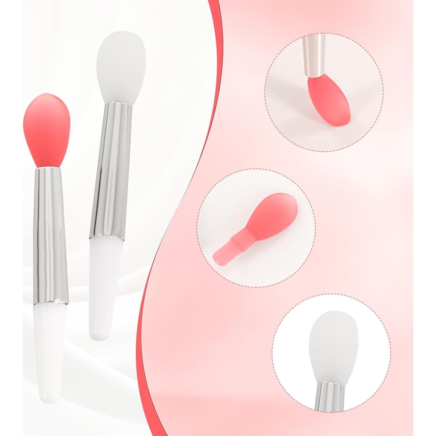 Exfoliador de Labios Mzario - 40 Piezas Silicona Suave