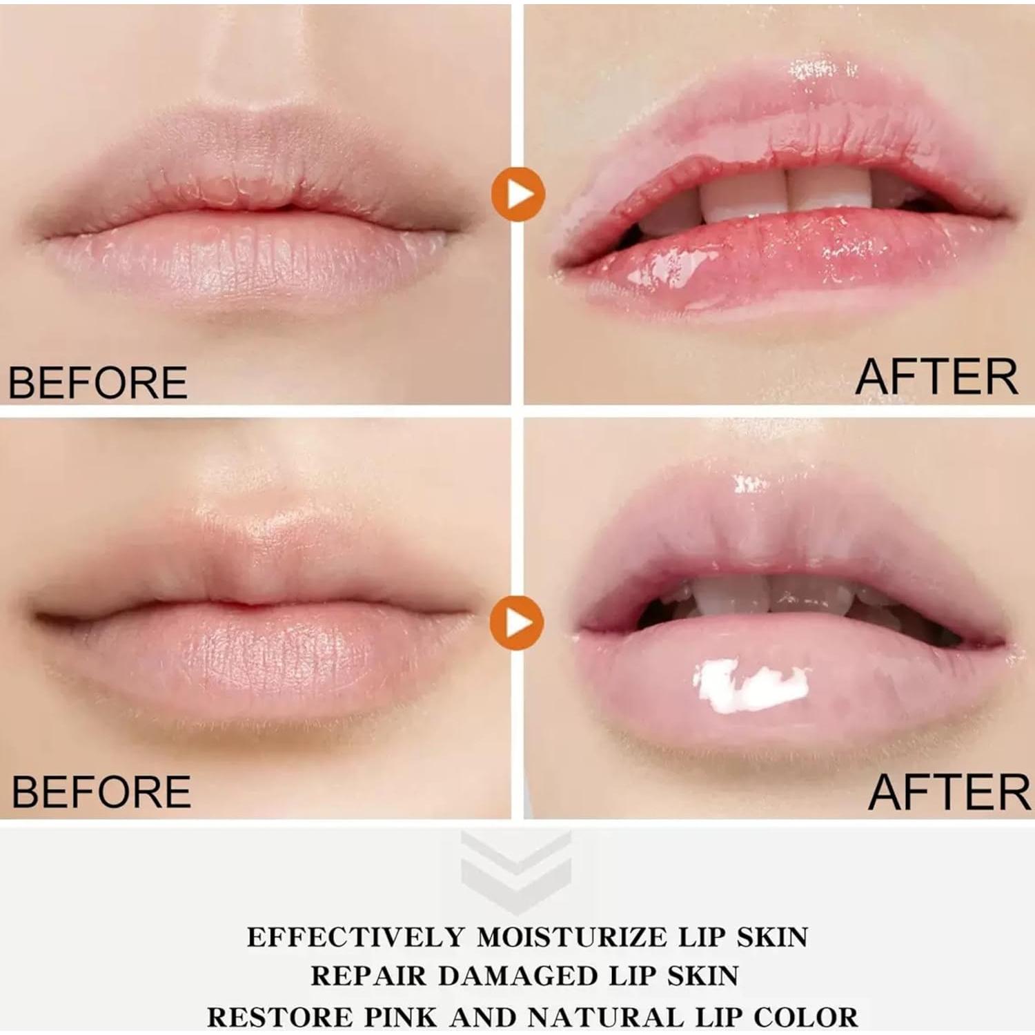 Exfoliante Labial de Cúrcuma ZBMCYHCXH - 2 Piezas Hidratante