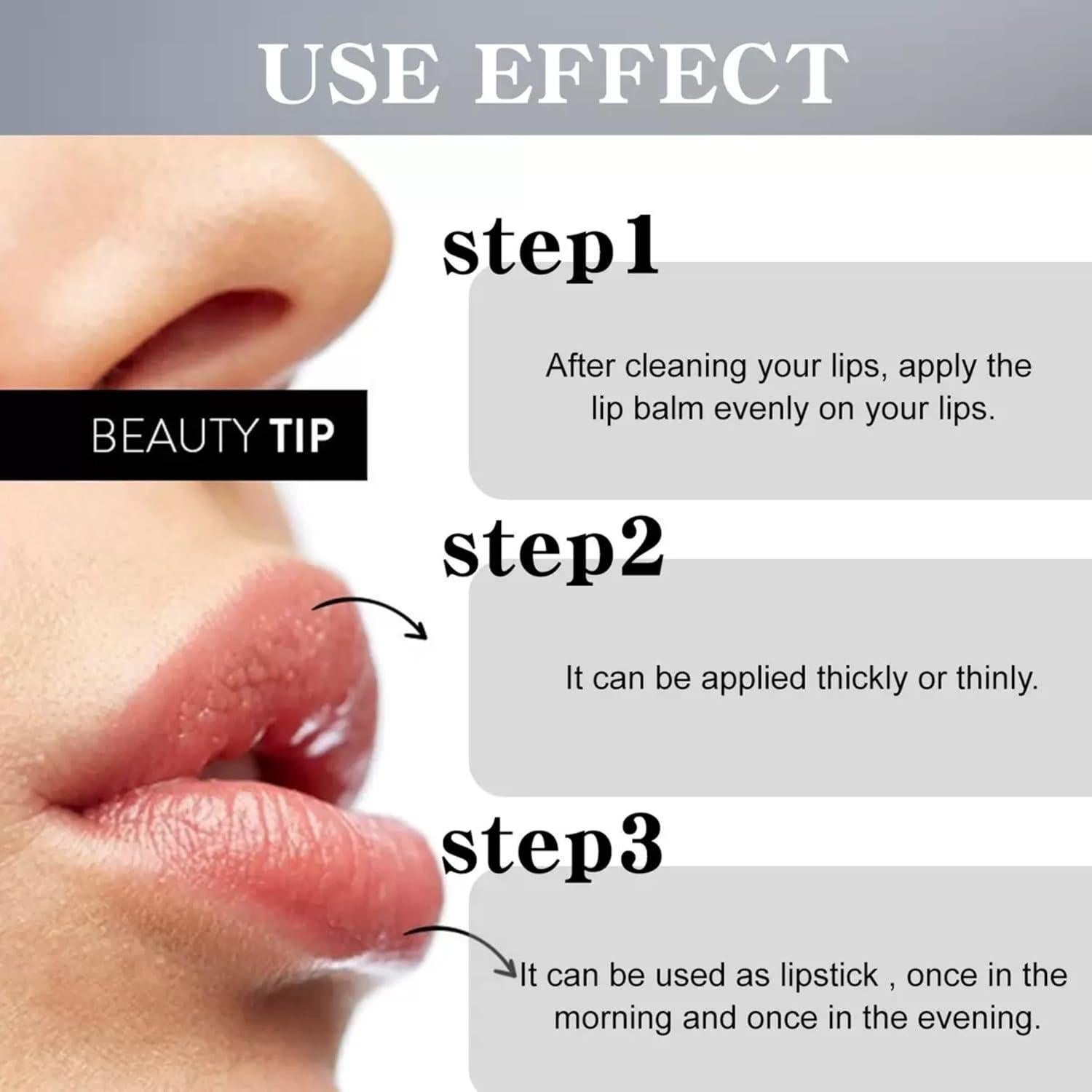 Exfoliante Labial de Cúrcuma ZBMCYHCXH - 2 Piezas Hidratante