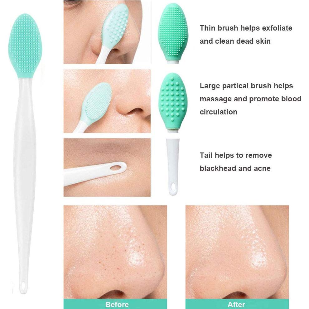 Juego de Brochas de Silicona para Labios Finrray - 2 Piezas