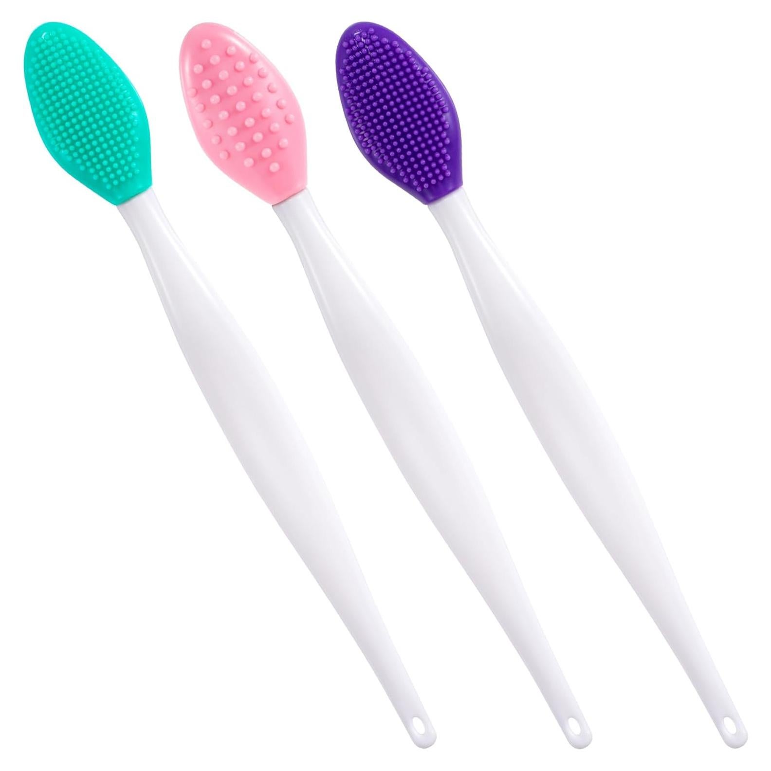 3 Pcs Cepillo Exfoliador de Labios Silicona SmallCat