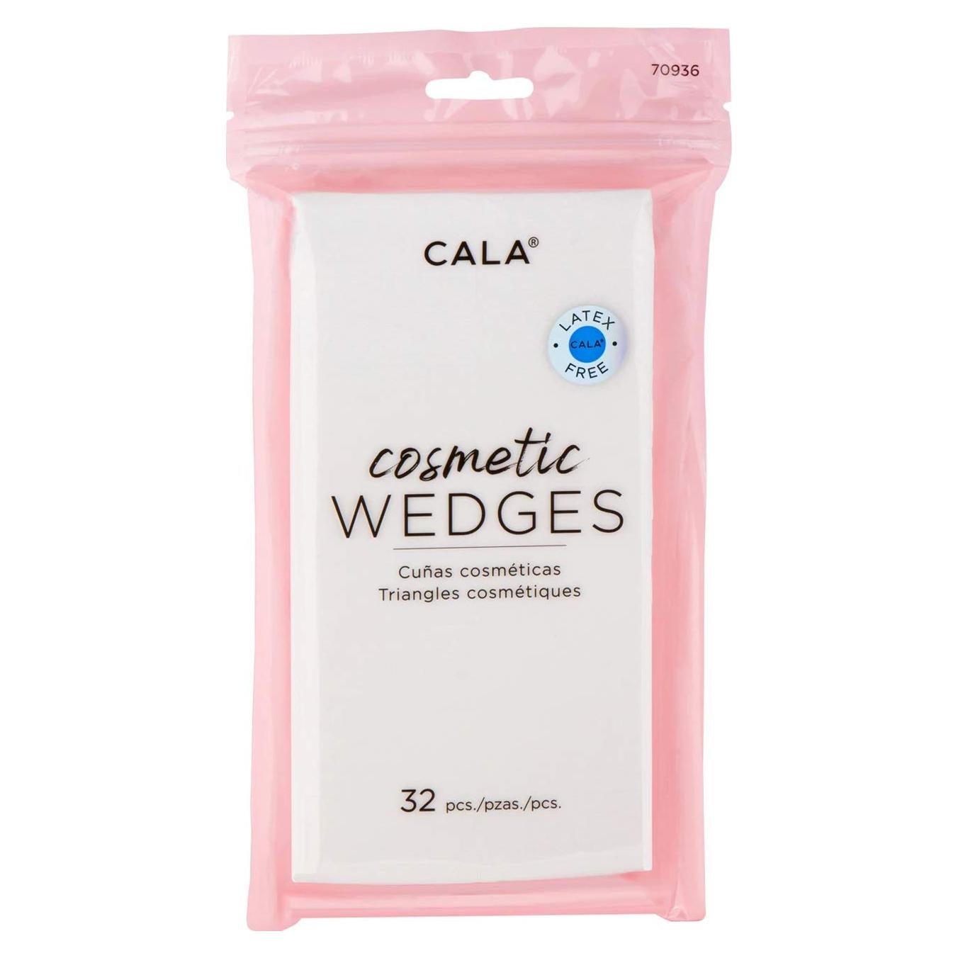 Esponjas de Maquillaje Cala 32 Pcs Sin Látex 10x20 cm